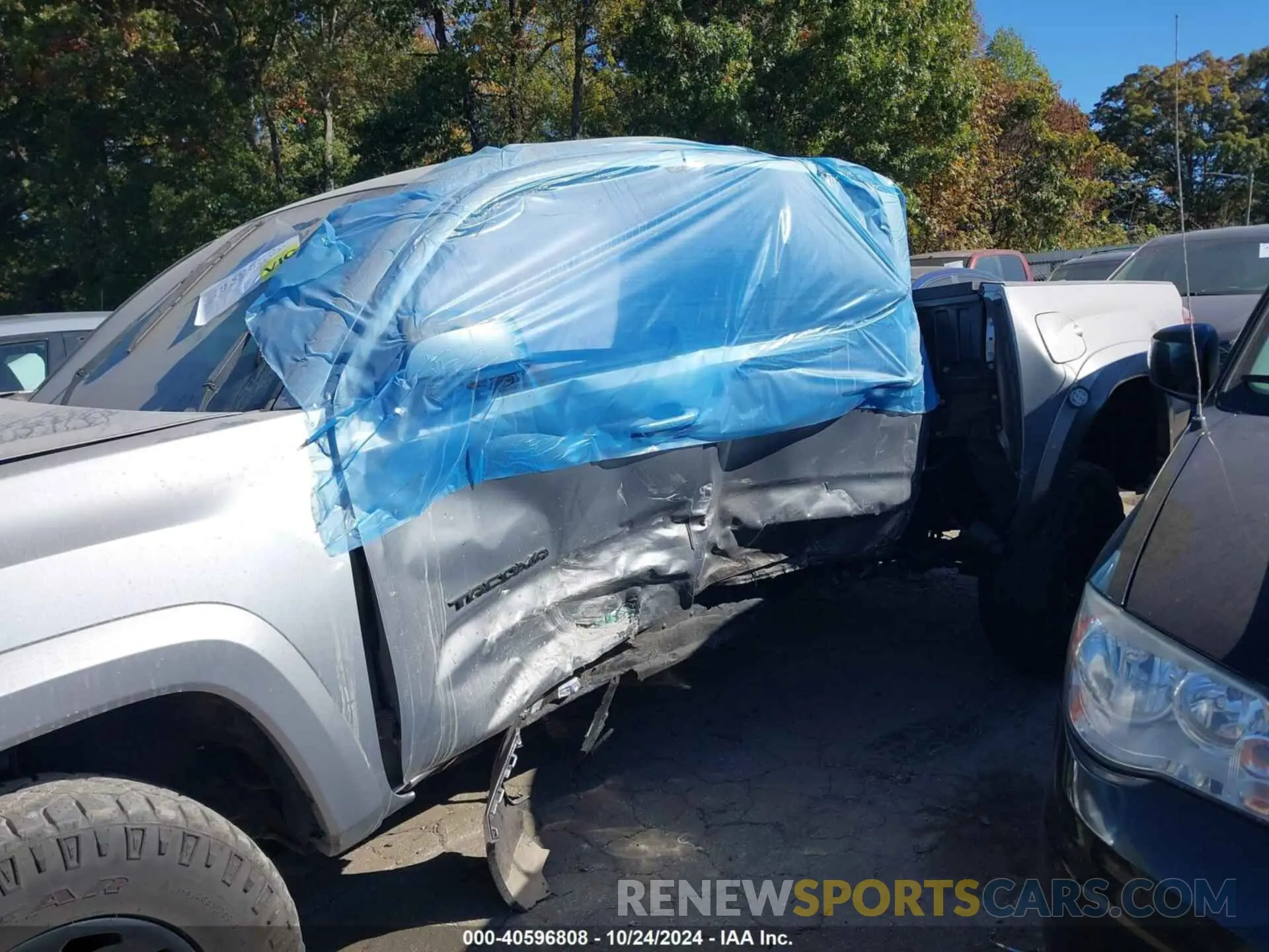 6 fotografías del automóvil dañado 3TMAZ5CN0MM147310 TOYOTA TACOMA 2021