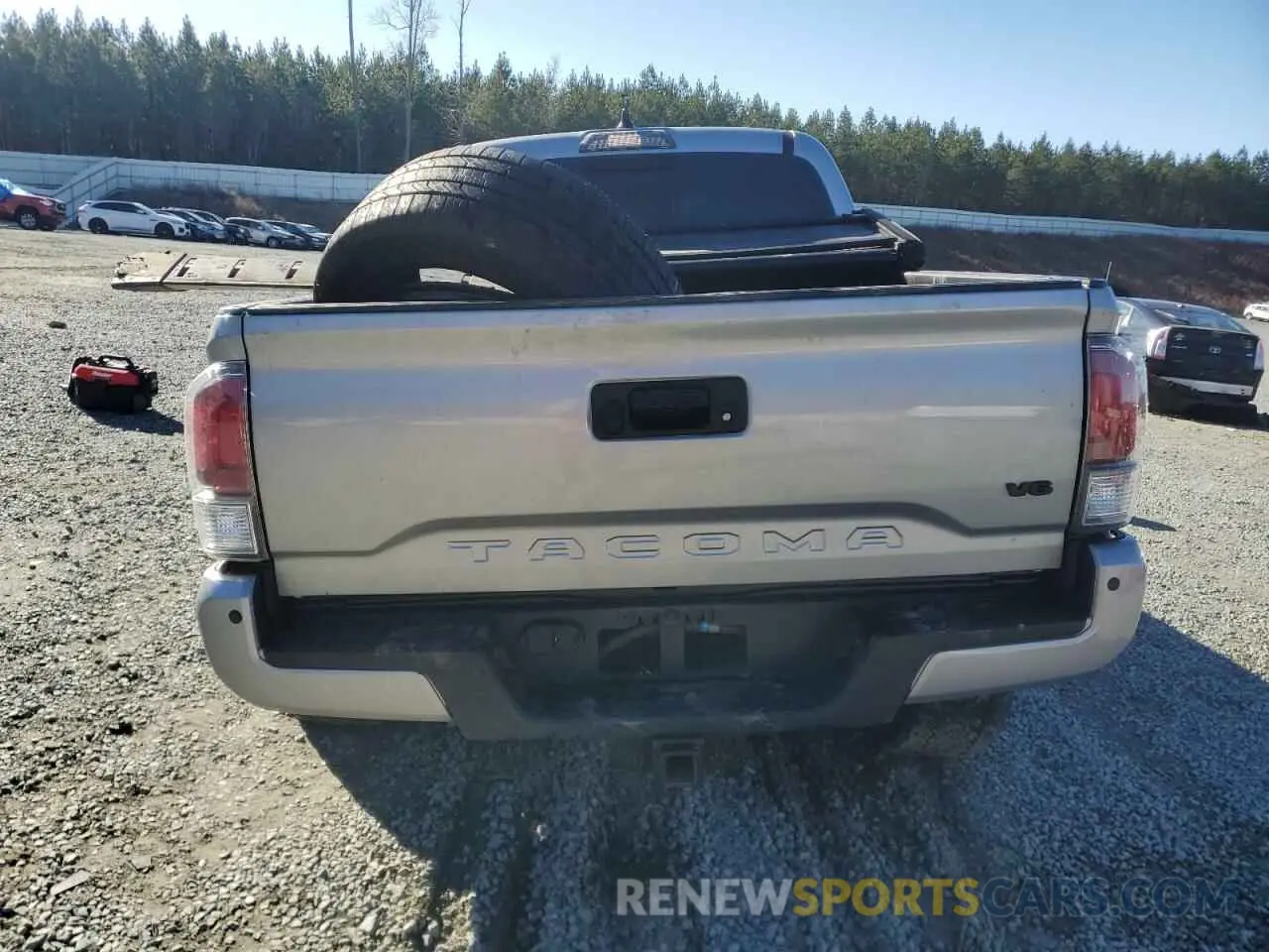 6 fotografías del automóvil dañado 3TMAZ5CN0MM147937 TOYOTA TACOMA 2021
