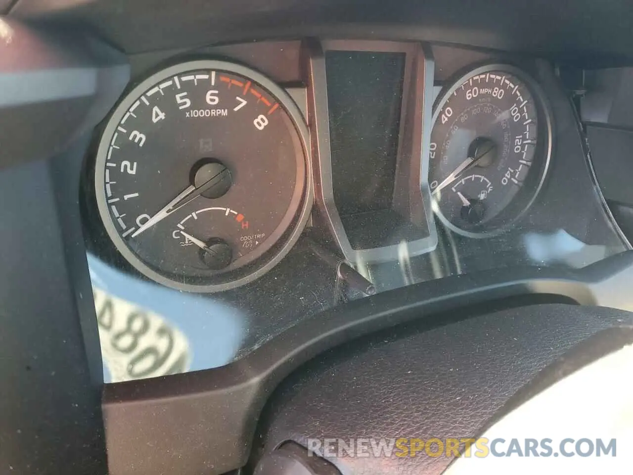 9 fotografías del automóvil dañado 3TMAZ5CN0MM147937 TOYOTA TACOMA 2021