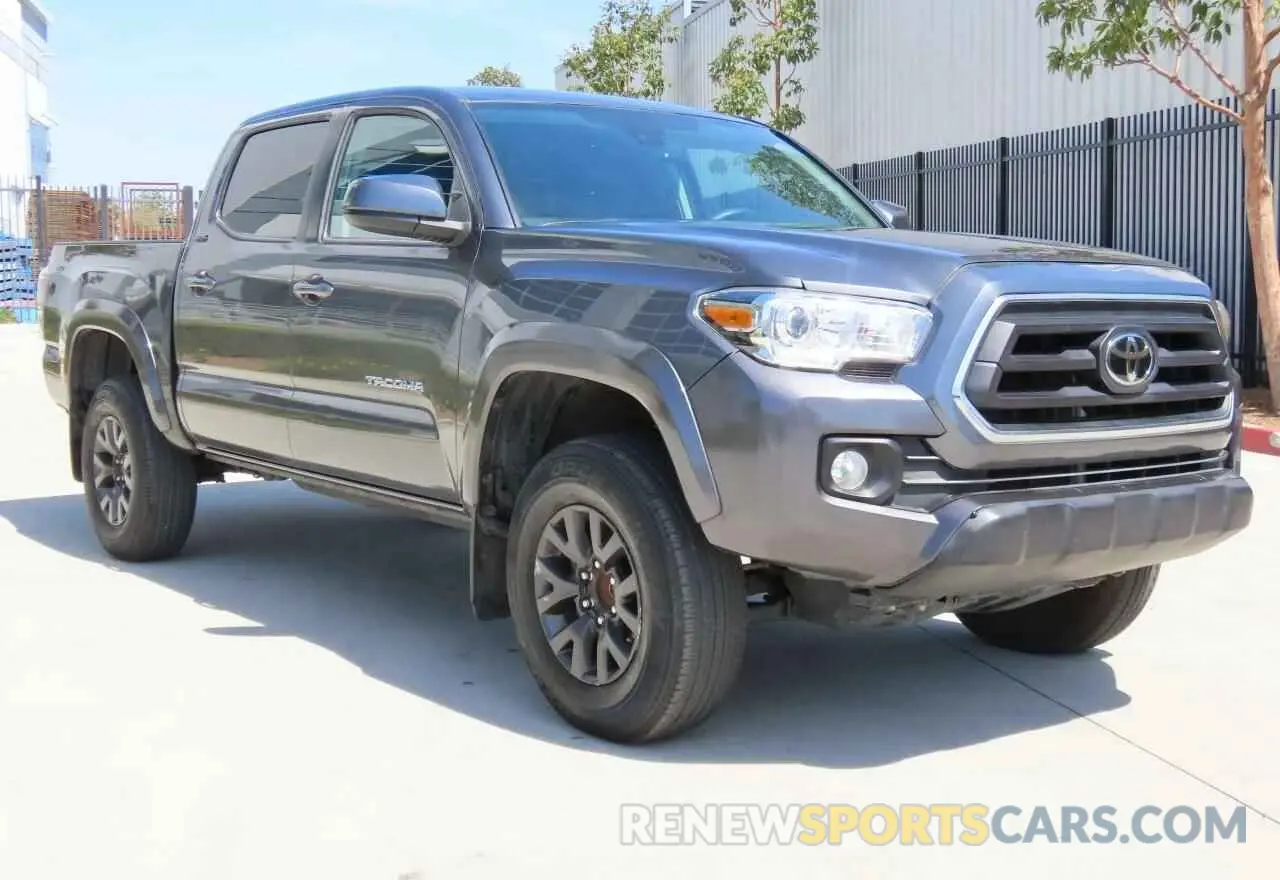 1 fotografías del automóvil dañado 3TMAZ5CN0MM156010 TOYOTA TACOMA 2021