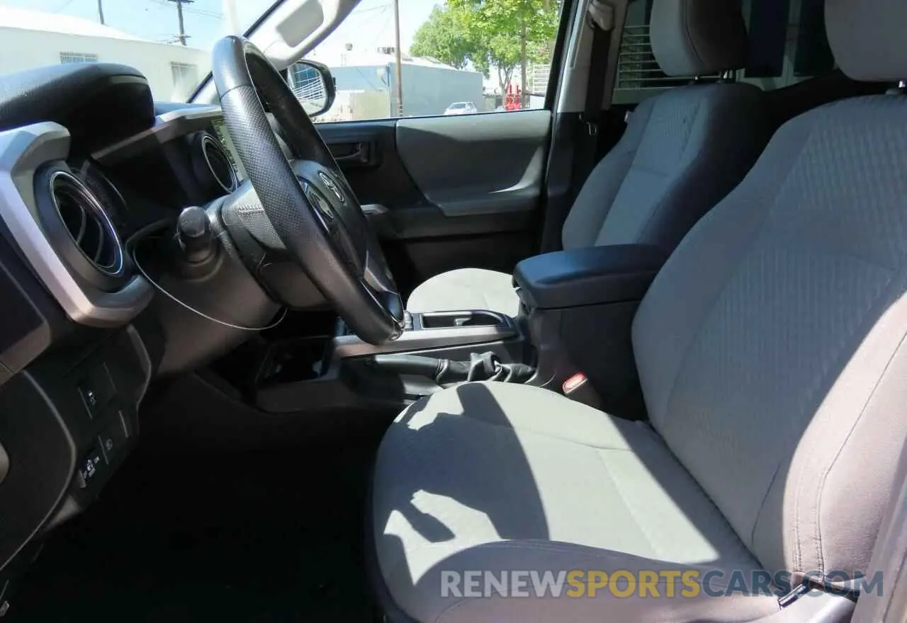 9 fotografías del automóvil dañado 3TMAZ5CN0MM156010 TOYOTA TACOMA 2021