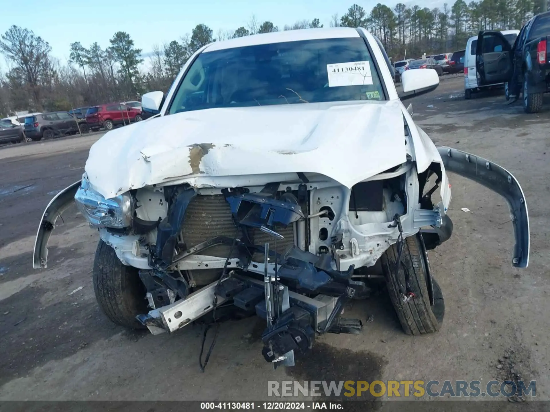 11 fotografías del automóvil dañado 3TMAZ5CN0MM160087 TOYOTA TACOMA 2021