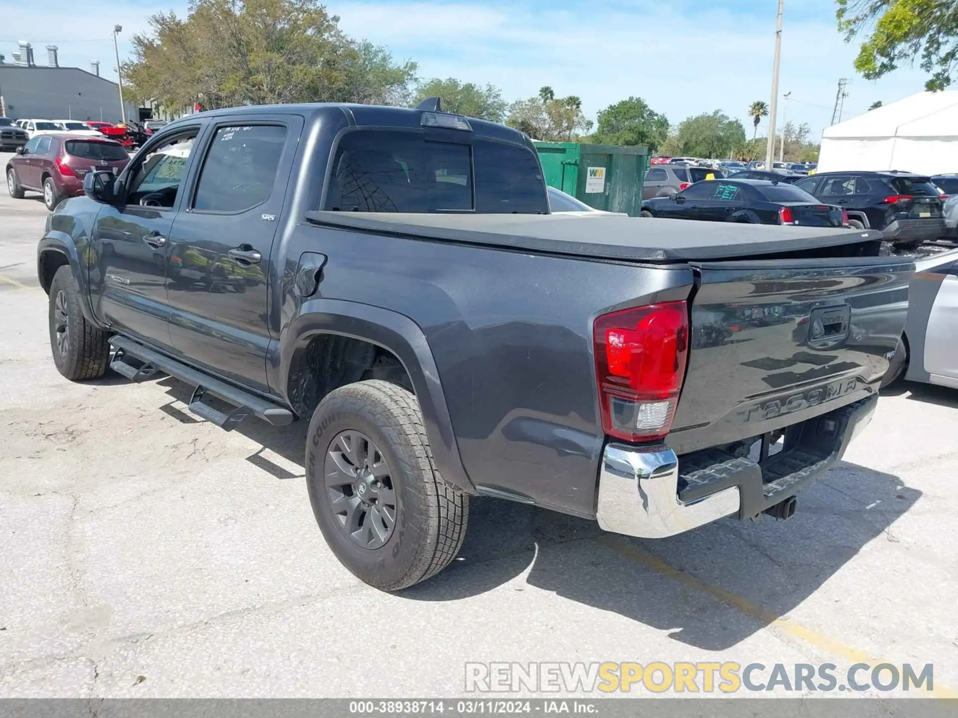 3 fotografías del automóvil dañado 3TMAZ5CN1MM142715 TOYOTA TACOMA 2021