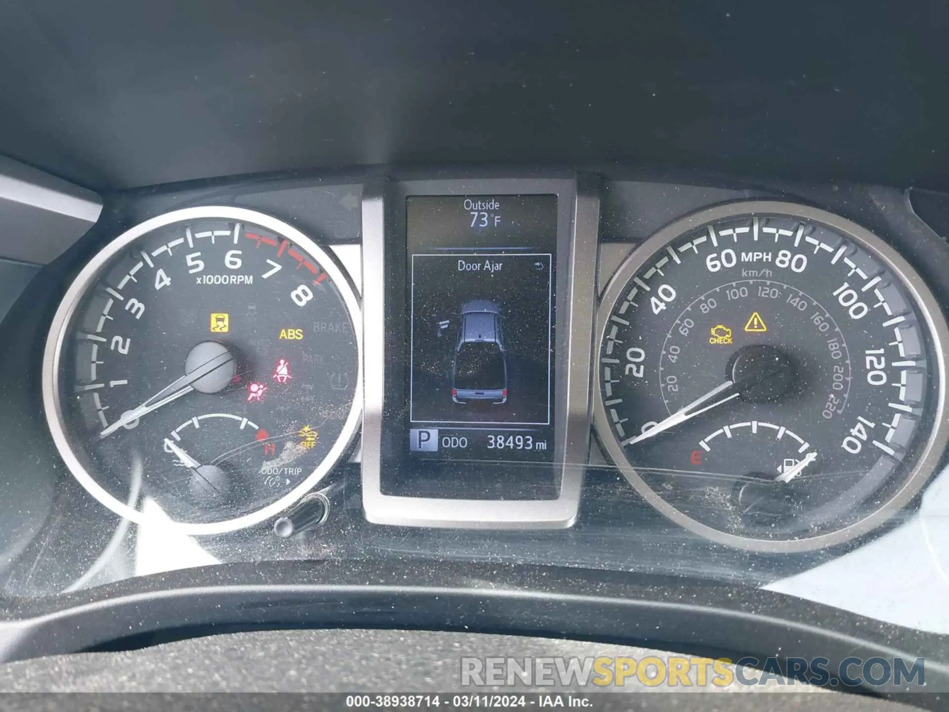 7 fotografías del automóvil dañado 3TMAZ5CN1MM142715 TOYOTA TACOMA 2021