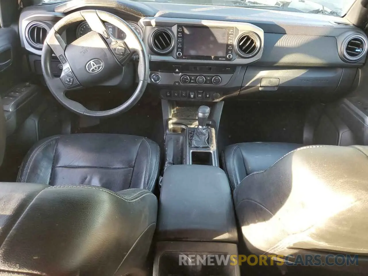 8 fotografías del automóvil dañado 3TMAZ5CN1MM147848 TOYOTA TACOMA 2021
