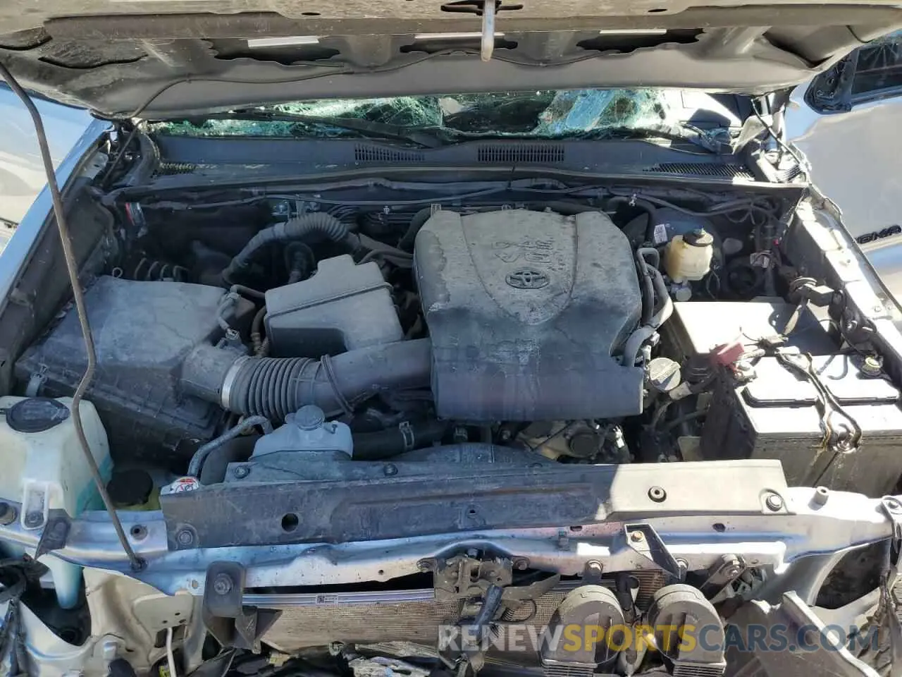 11 fotografías del automóvil dañado 3TMAZ5CN1MM153911 TOYOTA TACOMA 2021