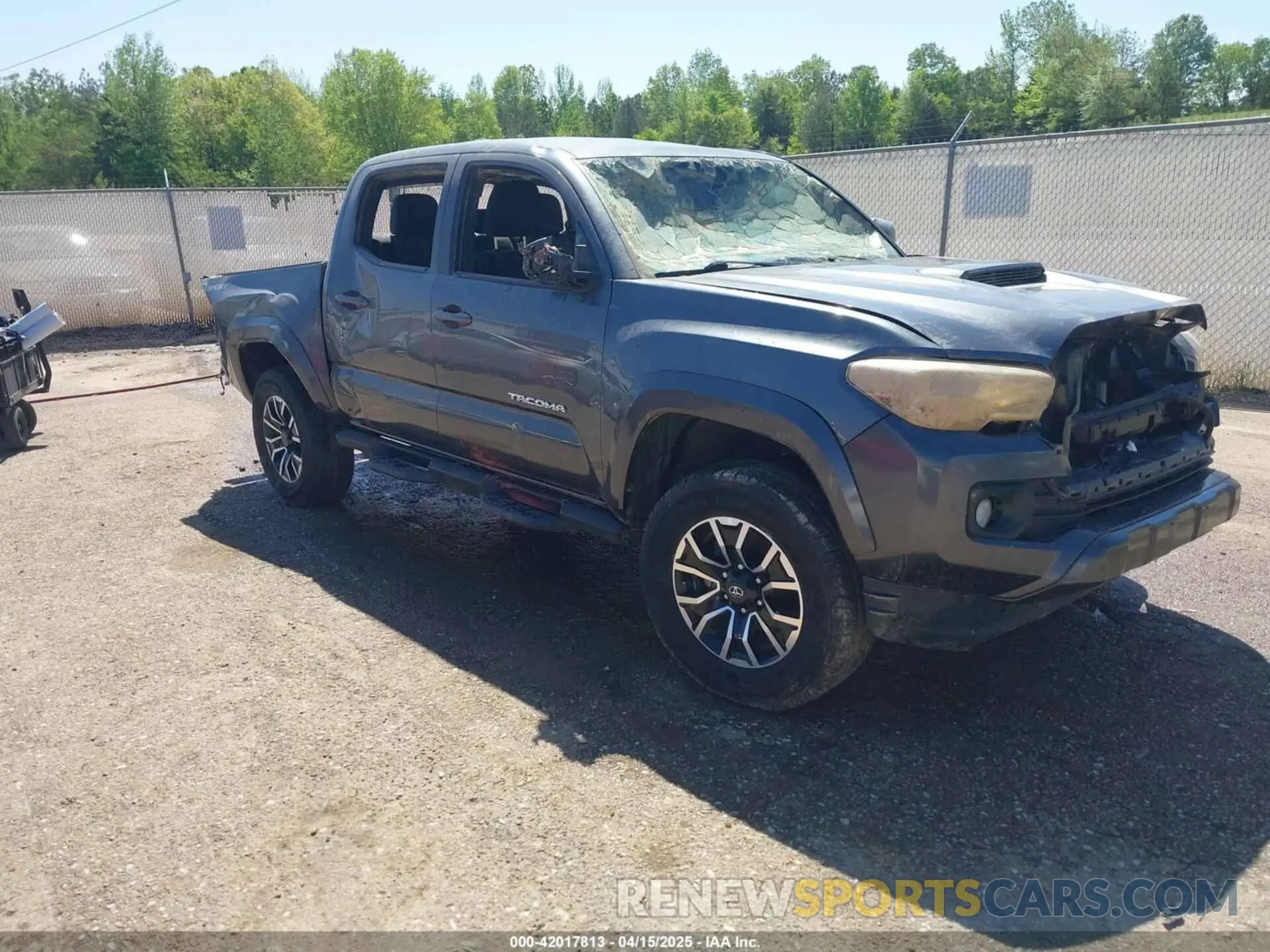 1 fotografías del automóvil dañado 3TMAZ5CN1MM159501 TOYOTA TACOMA 2021