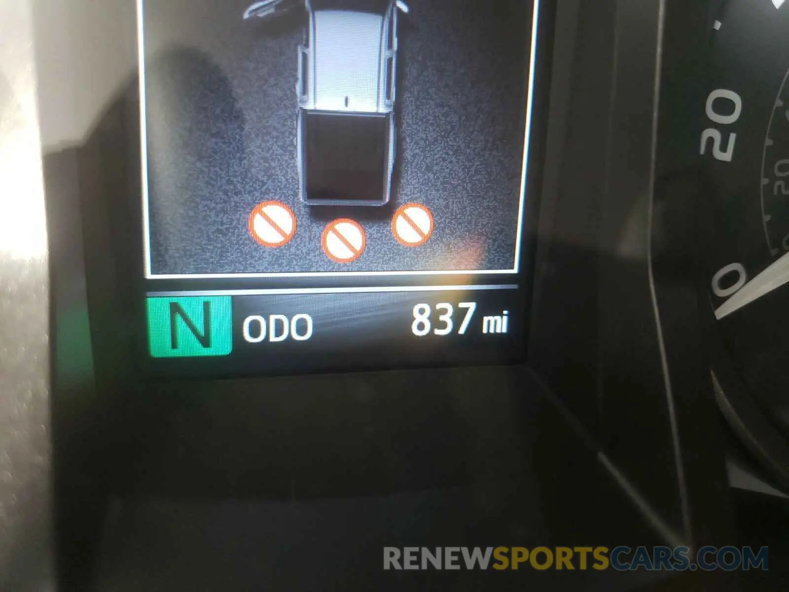 8 fotografías del automóvil dañado 3TMAZ5CN2MM141203 TOYOTA TACOMA 2021