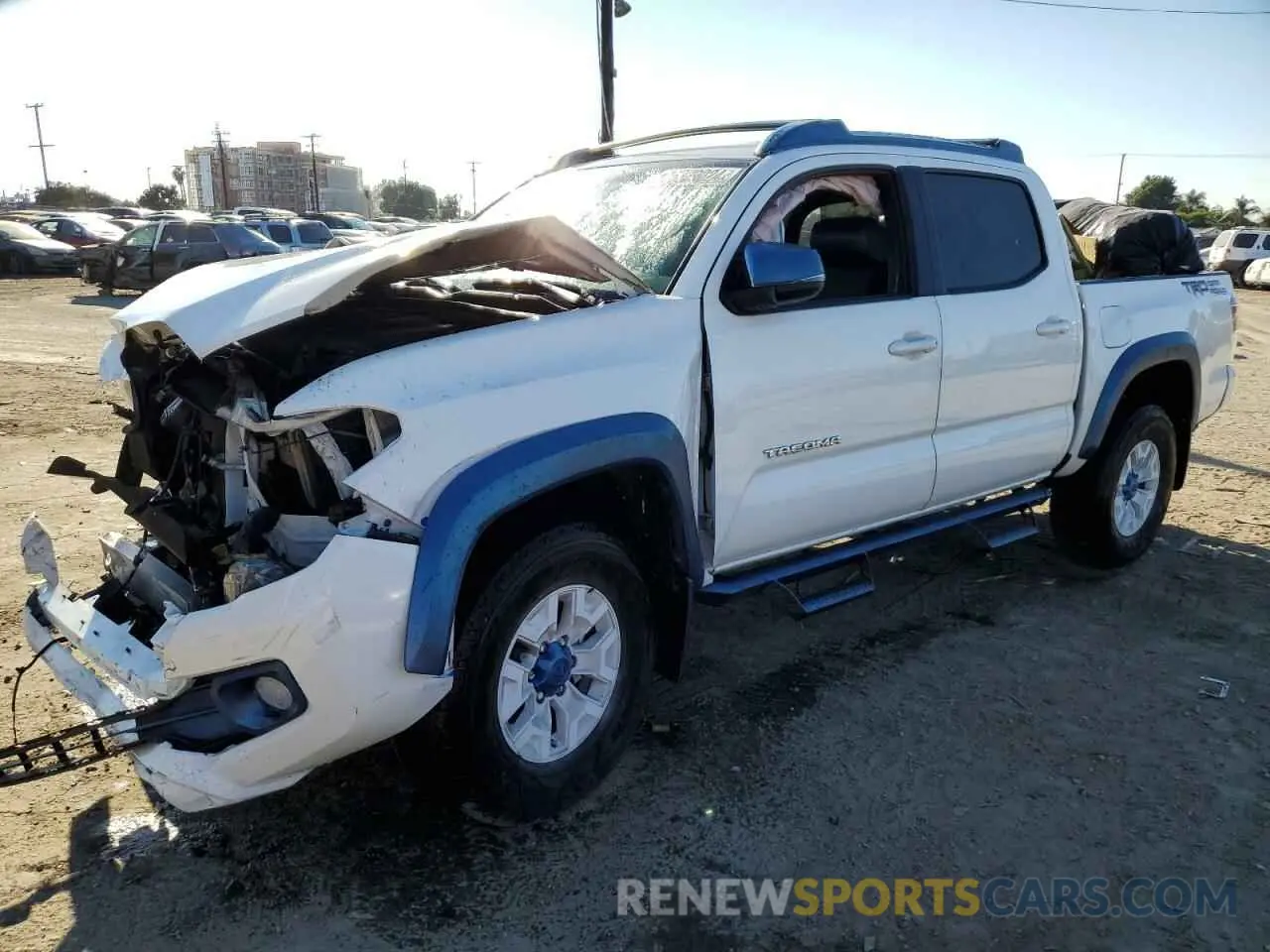 1 fotografías del automóvil dañado 3TMAZ5CN4MM155605 TOYOTA TACOMA 2021