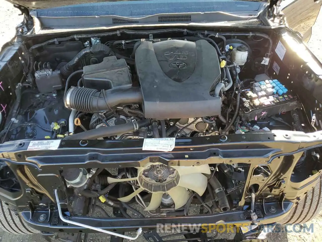 11 fotografías del automóvil dañado 3TMAZ5CN5MM140840 TOYOTA TACOMA 2021