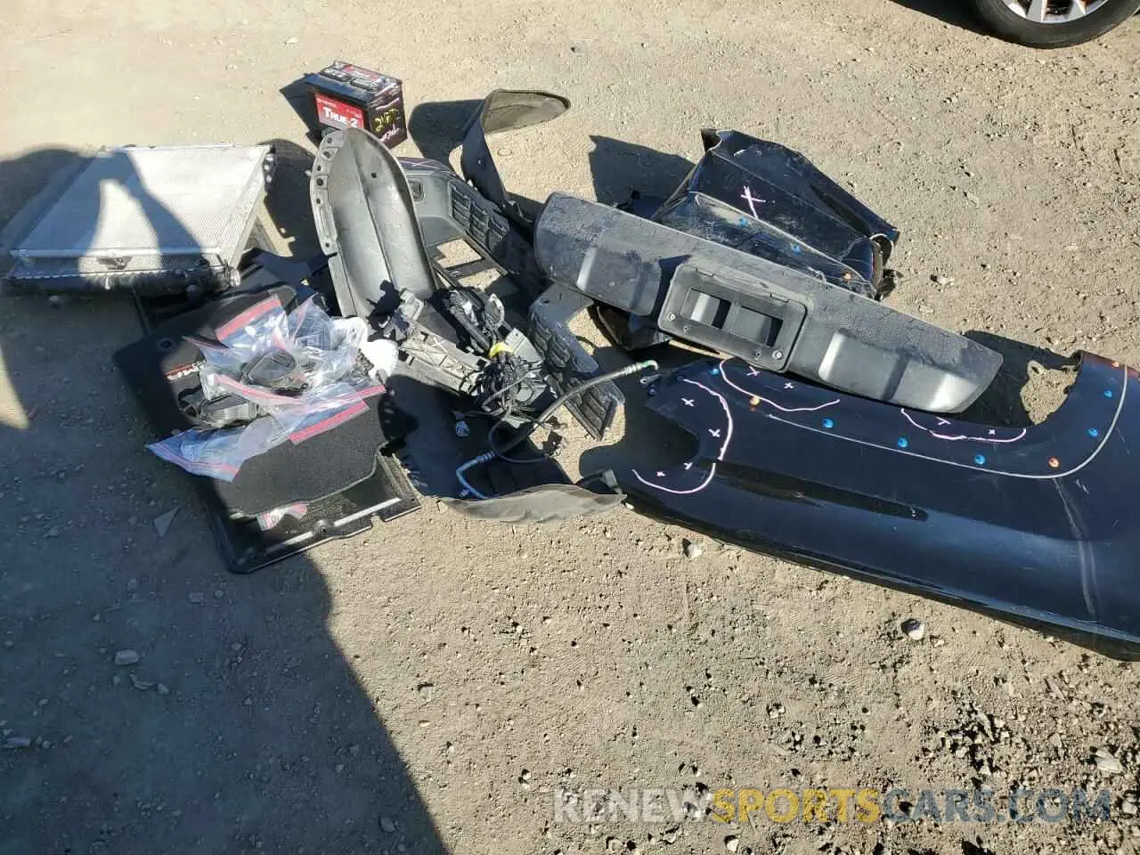 12 fotografías del automóvil dañado 3TMAZ5CN5MM140840 TOYOTA TACOMA 2021