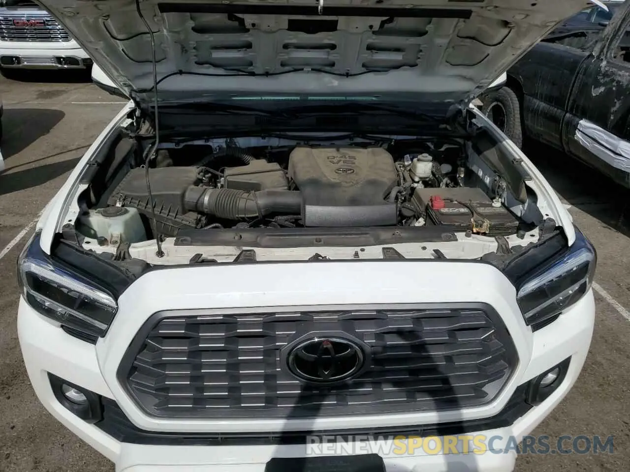 11 fotografías del automóvil dañado 3TMAZ5CN5MM146525 TOYOTA TACOMA 2021