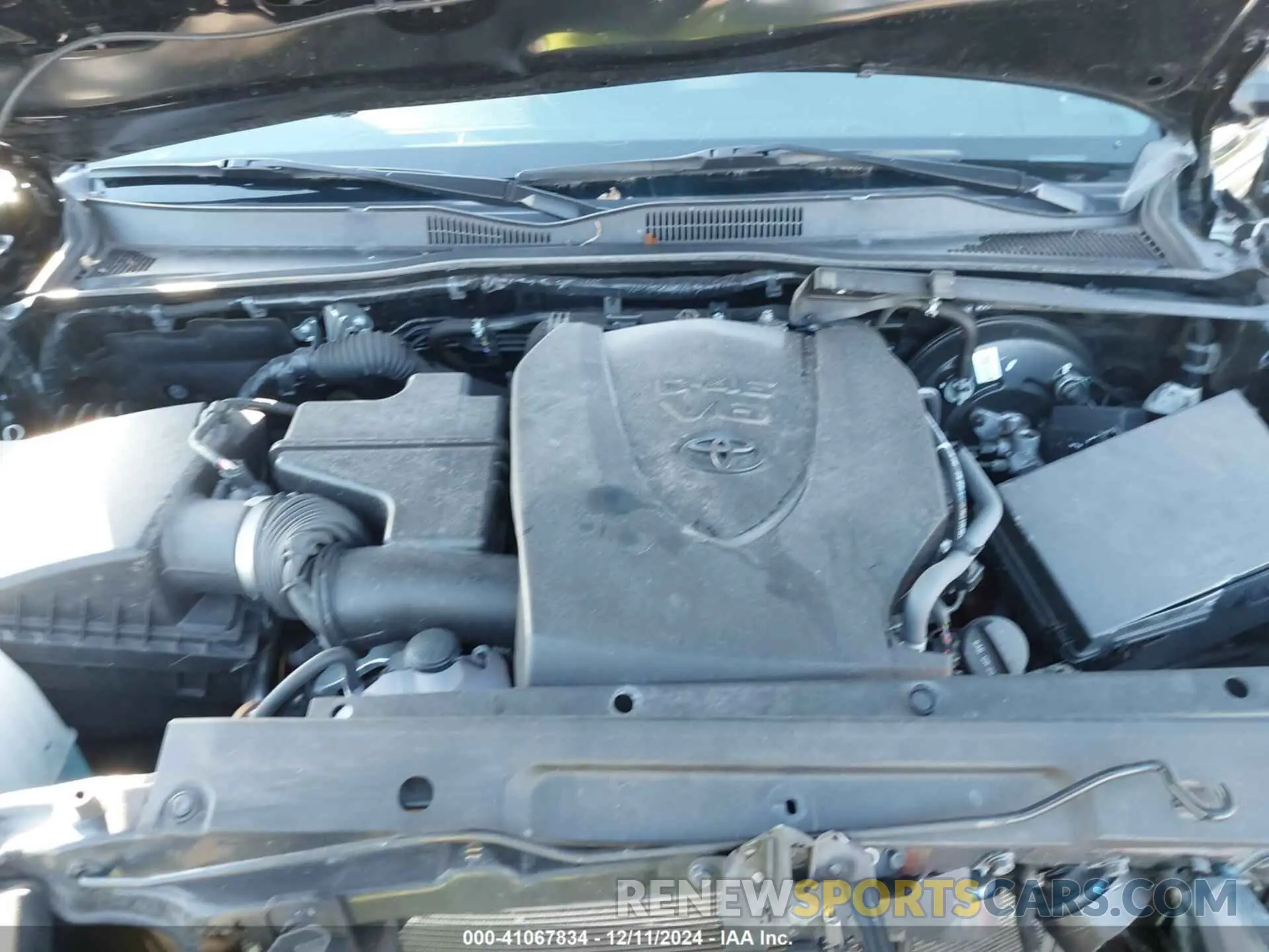 10 fotografías del automóvil dañado 3TMAZ5CN5MM148579 TOYOTA TACOMA 2021