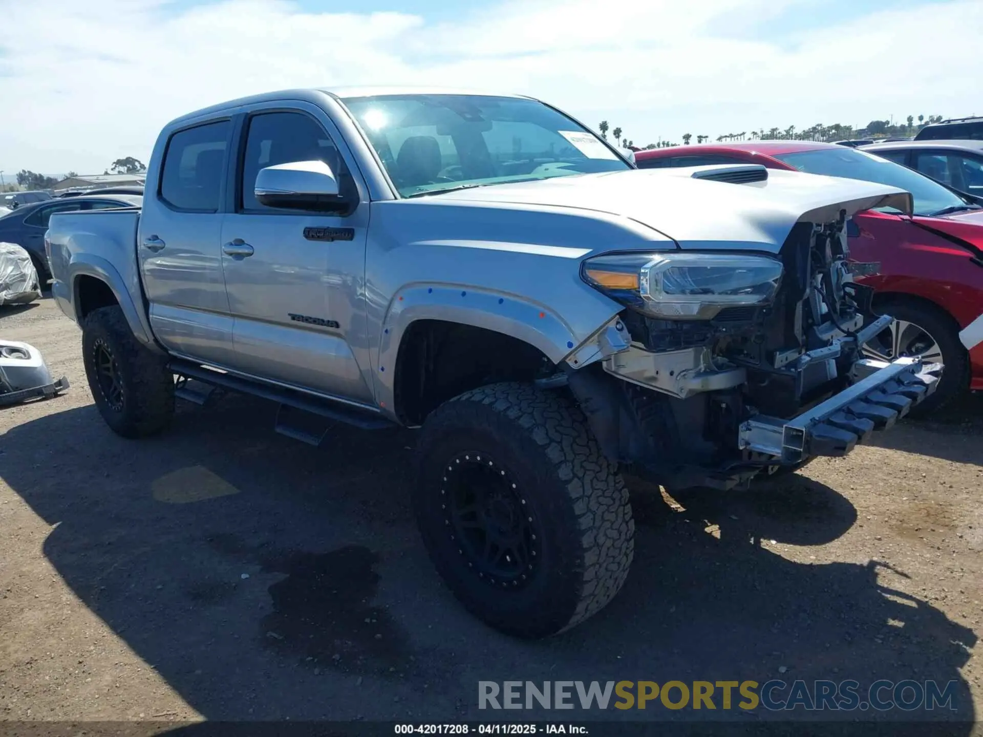 1 fotografías del automóvil dañado 3TMAZ5CN5MM156116 TOYOTA TACOMA 2021
