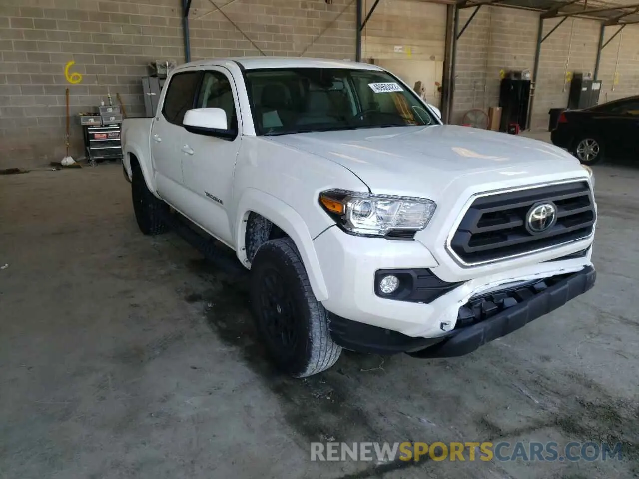 1 fotografías del automóvil dañado 3TMAZ5CN5MM156505 TOYOTA TACOMA 2021