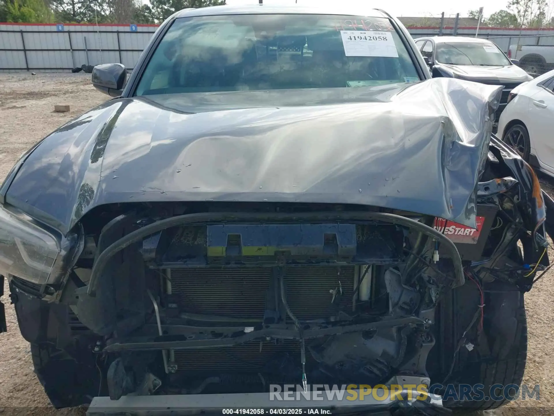 10 fotografías del automóvil dañado 3TMAZ5CN6MM151989 TOYOTA TACOMA 2021