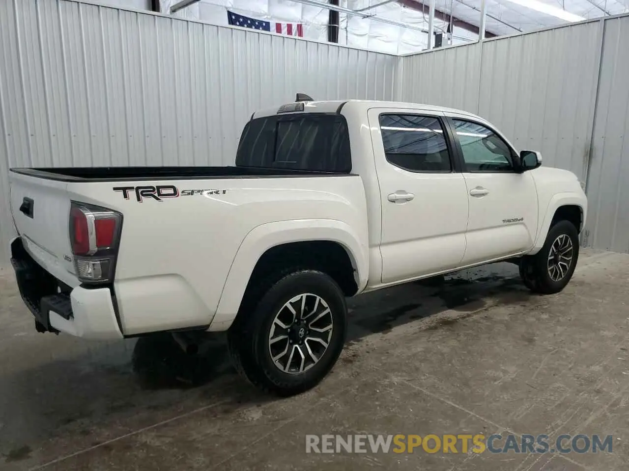 3 fotografías del automóvil dañado 3TMAZ5CN6MM157825 TOYOTA TACOMA 2021