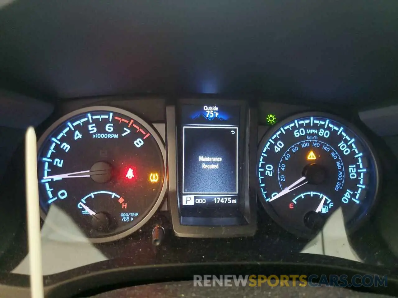 9 fotografías del automóvil dañado 3TMAZ5CN6MM157825 TOYOTA TACOMA 2021