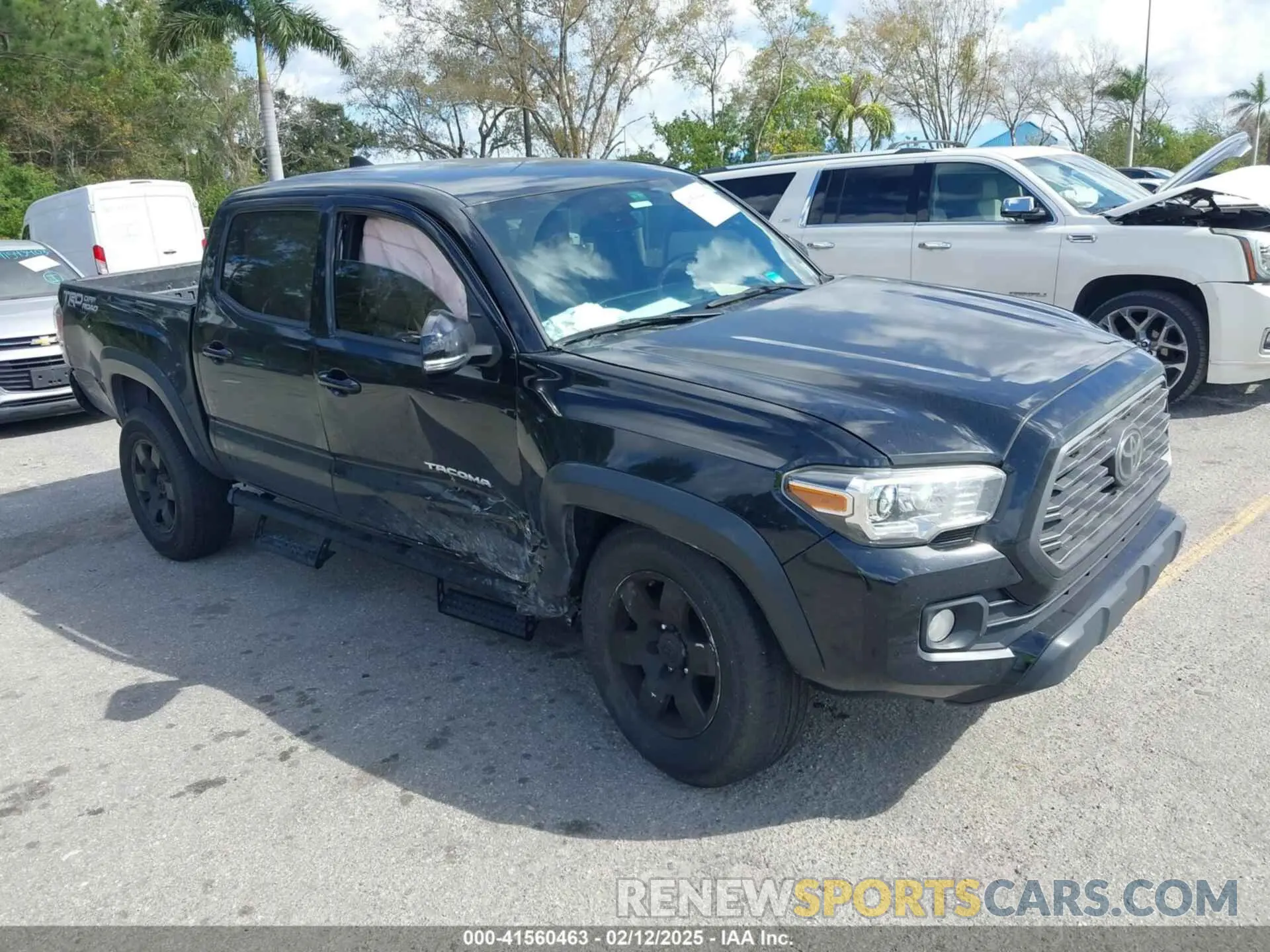 1 fotografías del automóvil dañado 3TMAZ5CN7MM145845 TOYOTA TACOMA 2021