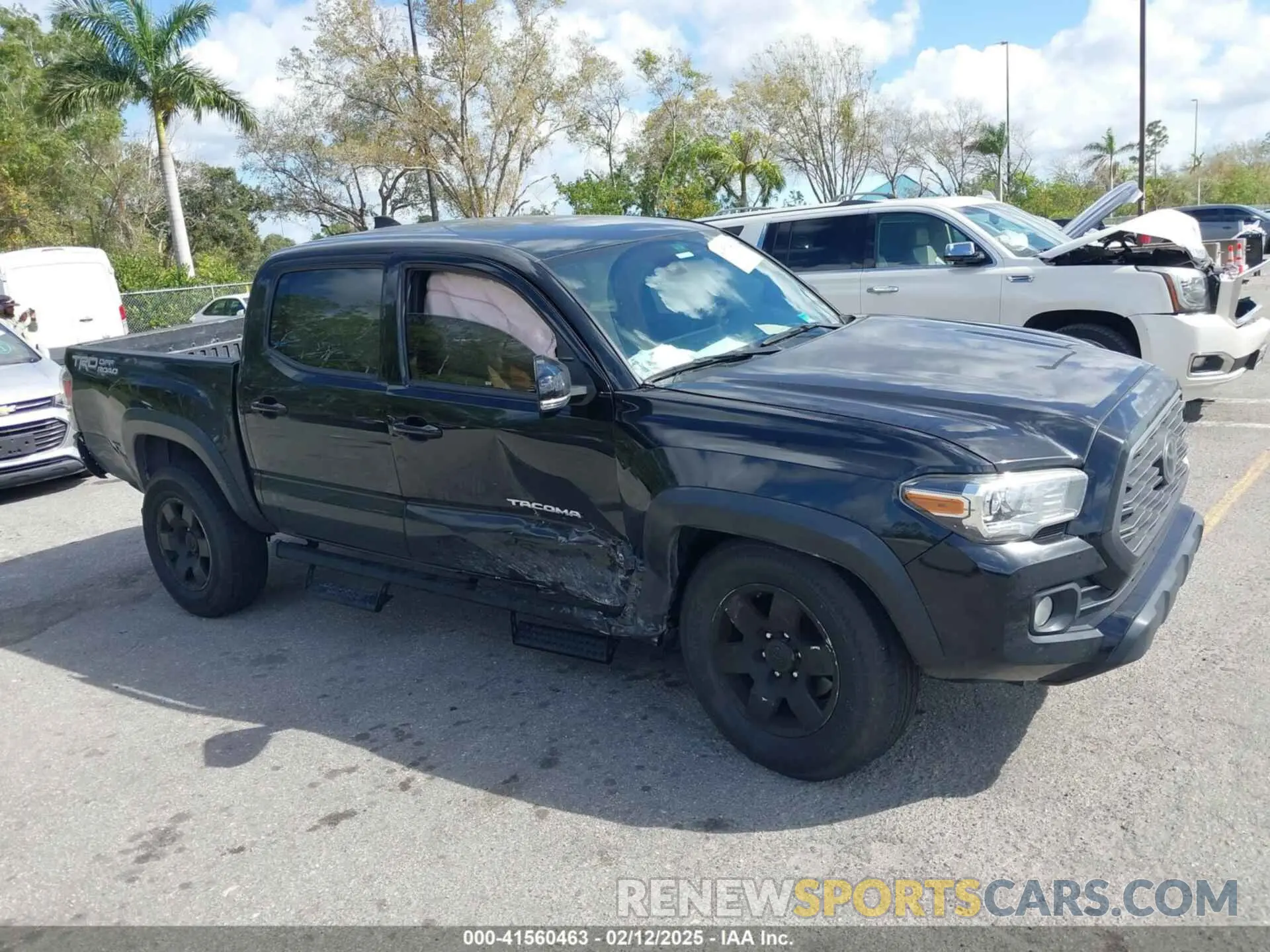 13 fotografías del automóvil dañado 3TMAZ5CN7MM145845 TOYOTA TACOMA 2021