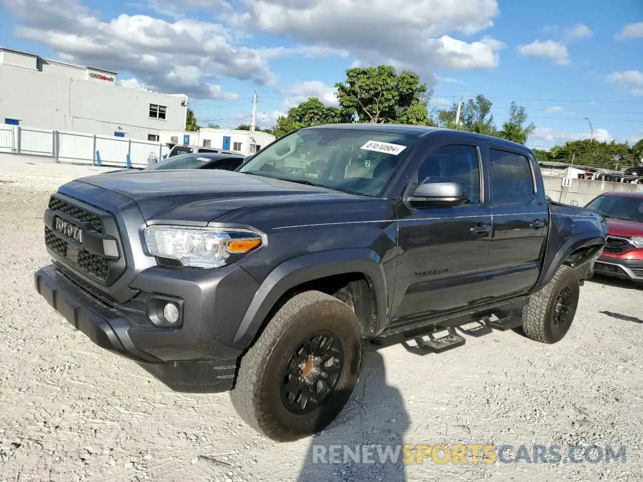 1 fotografías del automóvil dañado 3TMAZ5CN7MM159969 TOYOTA TACOMA 2021