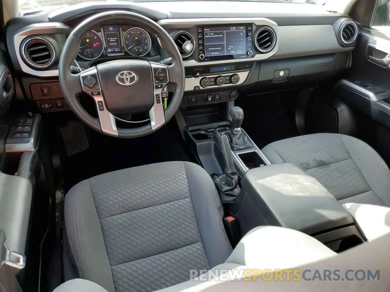 8 fotografías del automóvil dañado 3TMAZ5CN7MM159969 TOYOTA TACOMA 2021