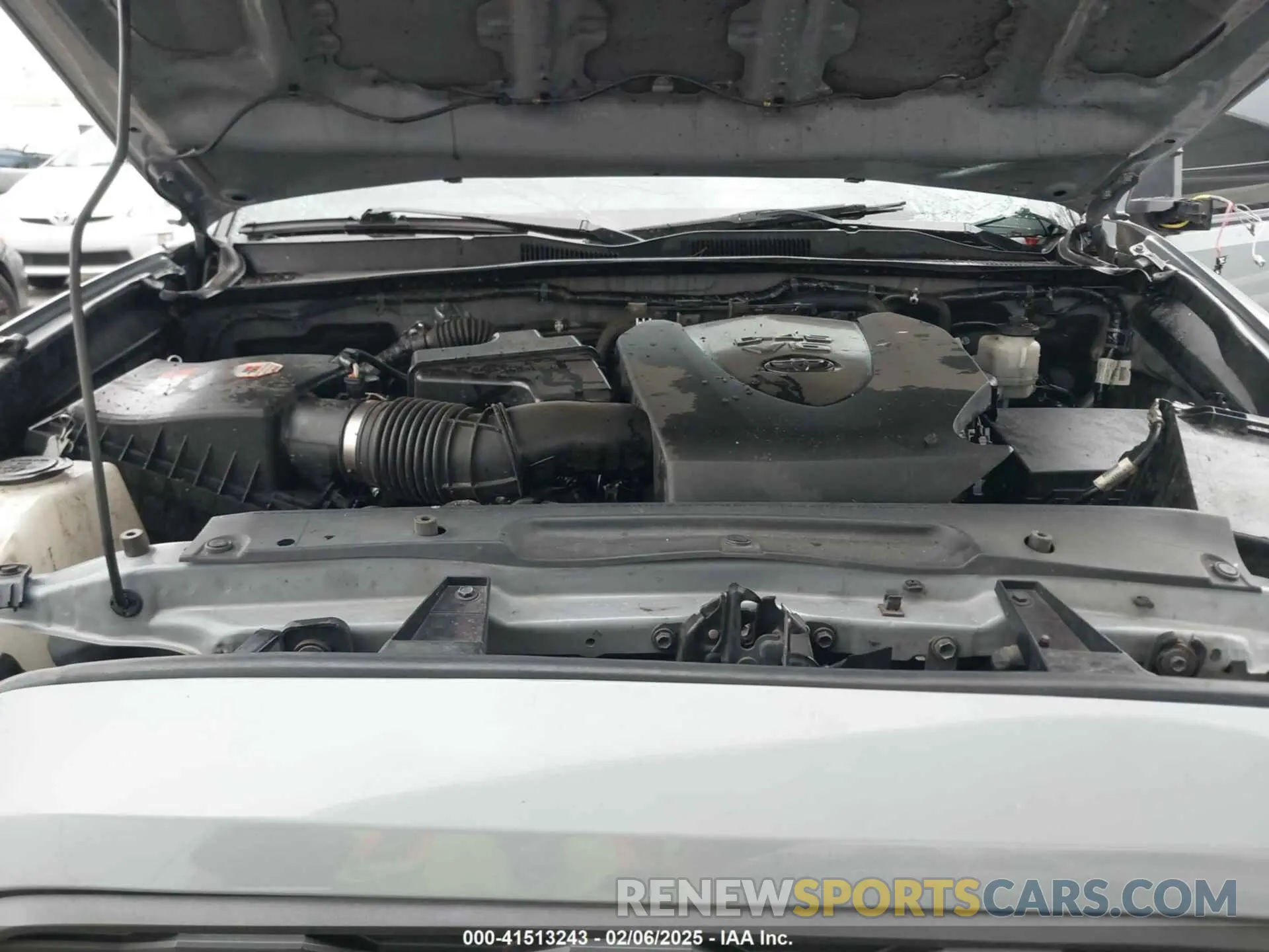 10 fotografías del automóvil dañado 3TMAZ5CN8MM140976 TOYOTA TACOMA 2021
