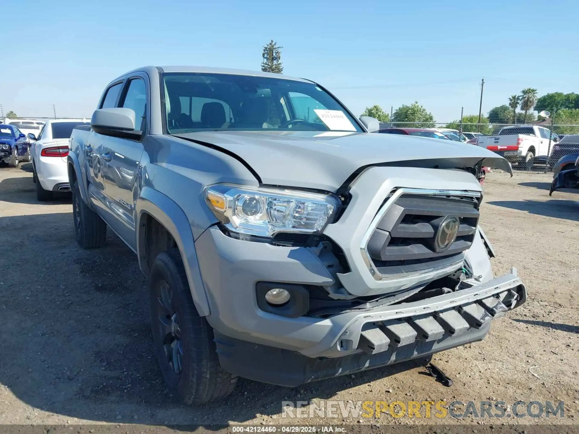 1 fotografías del automóvil dañado 3TMAZ5CN8MM143036 TOYOTA TACOMA 2021