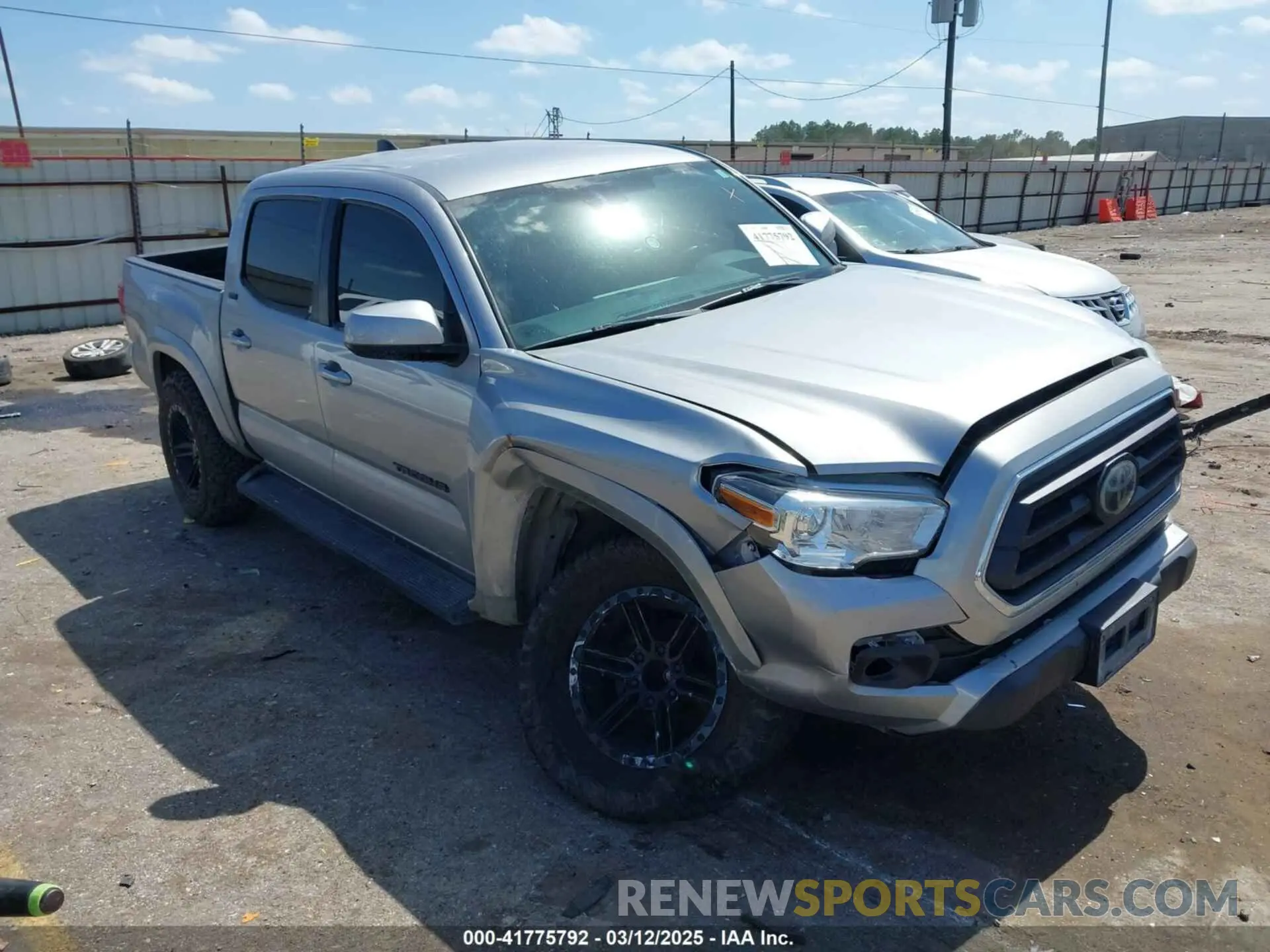 1 fotografías del automóvil dañado 3TMAZ5CN8MM150620 TOYOTA TACOMA 2021
