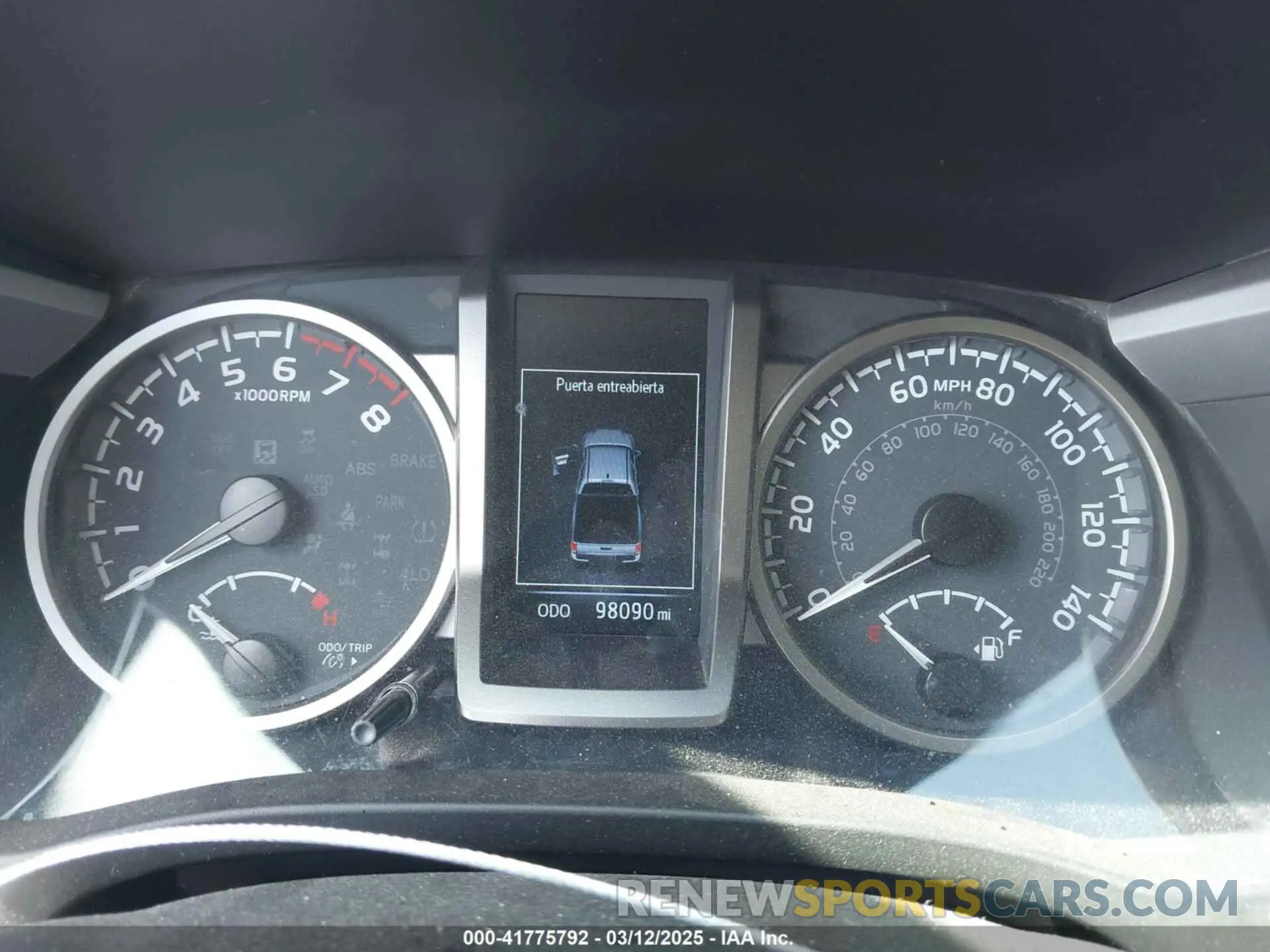 7 fotografías del automóvil dañado 3TMAZ5CN8MM150620 TOYOTA TACOMA 2021