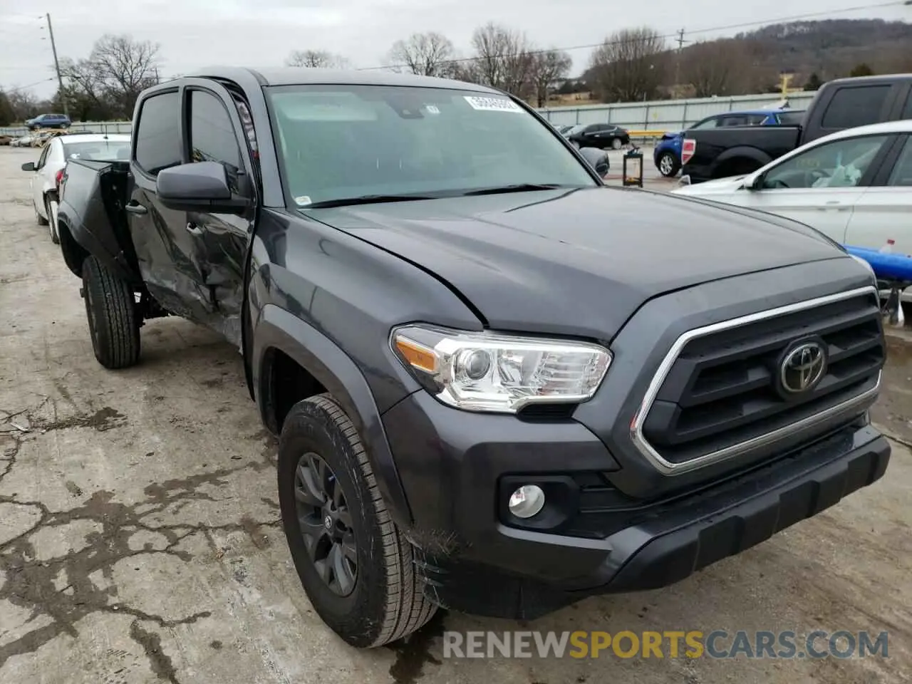 1 fotografías del automóvil dañado 3TMAZ5CN9MM153039 TOYOTA TACOMA 2021