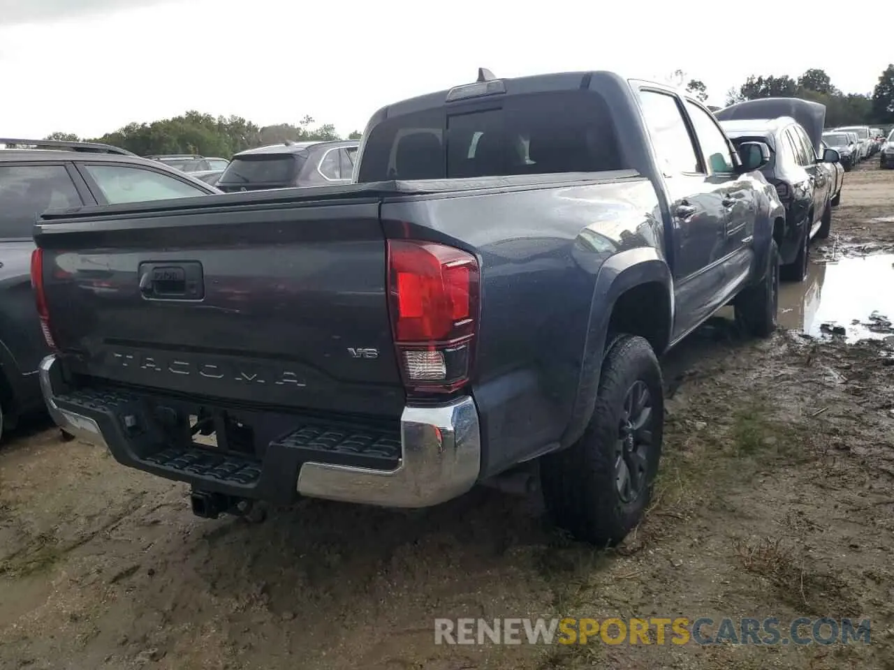 3 fotografías del automóvil dañado 3TMAZ5CNXMM151316 TOYOTA TACOMA 2021