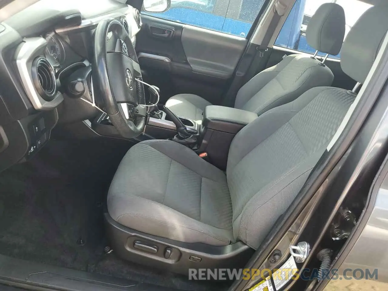 7 fotografías del automóvil dañado 3TMAZ5CNXMM151316 TOYOTA TACOMA 2021