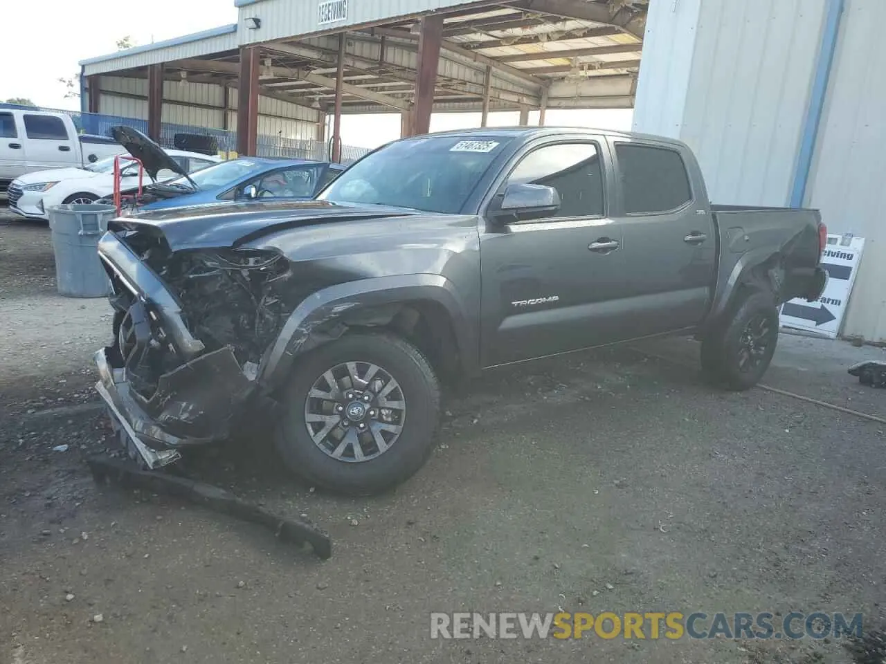 1 fotografías del automóvil dañado 3TMAZ5CNXMM156385 TOYOTA TACOMA 2021