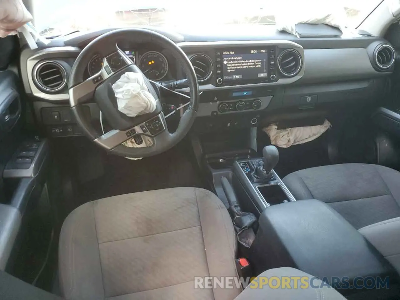 8 fotografías del automóvil dañado 3TMAZ5CNXMM156385 TOYOTA TACOMA 2021