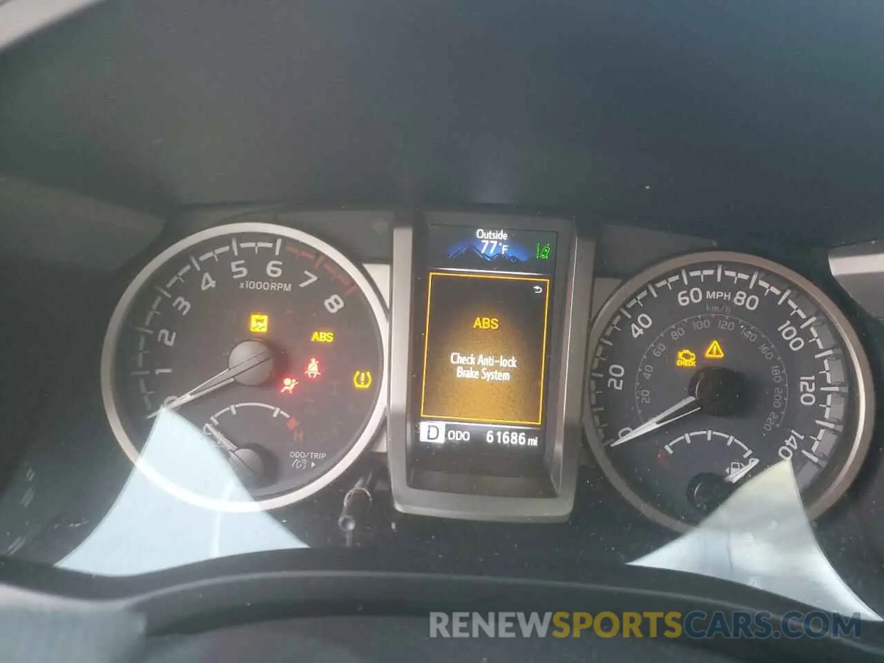 9 fotografías del automóvil dañado 3TMAZ5CNXMM156385 TOYOTA TACOMA 2021