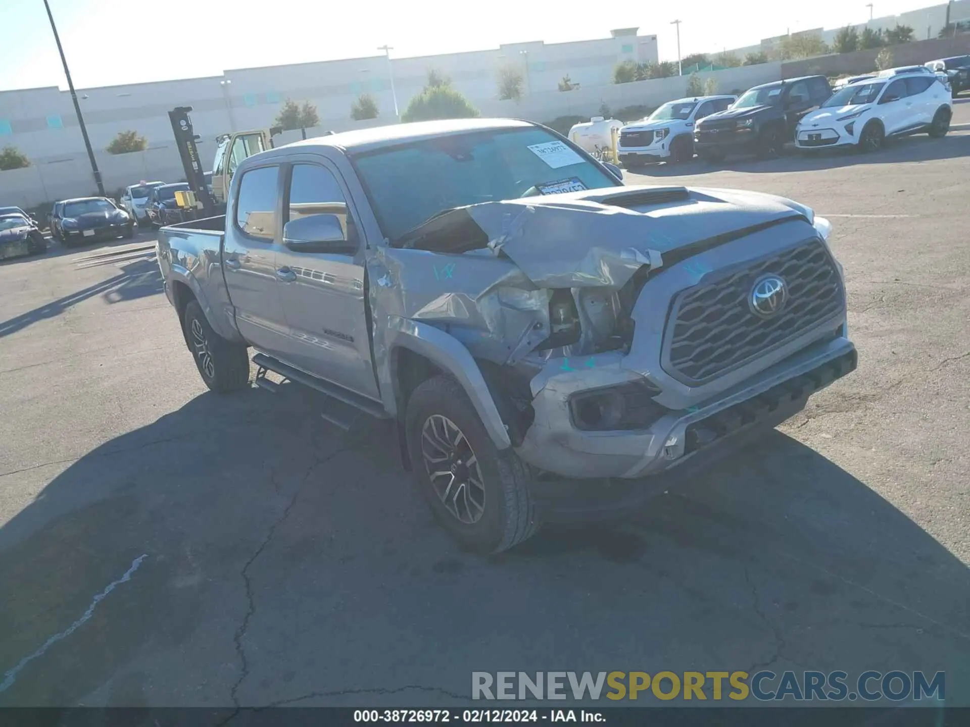 1 fotografías del automóvil dañado 3TMBZ5DN1MM031312 TOYOTA TACOMA 2021