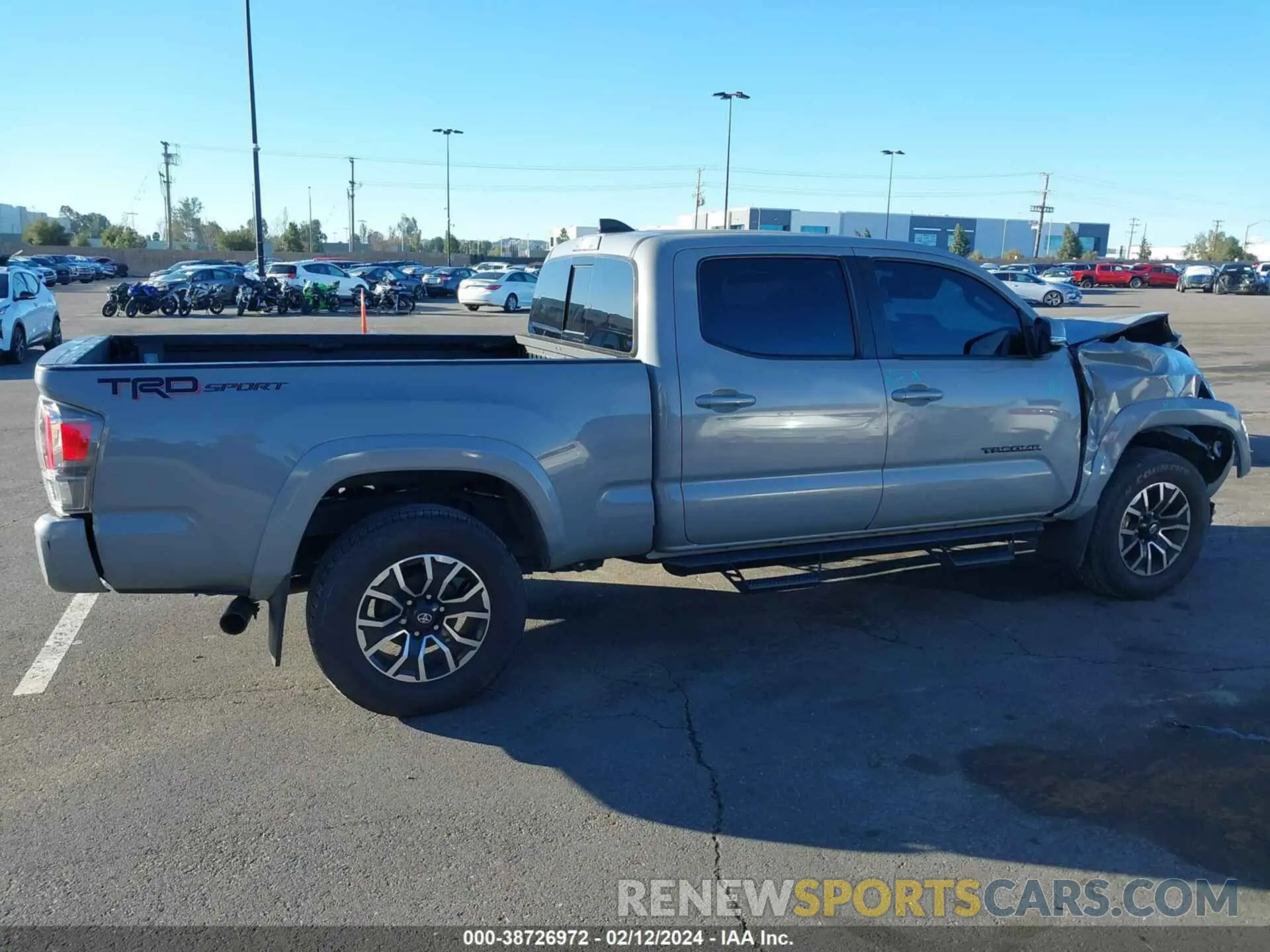 13 fotografías del automóvil dañado 3TMBZ5DN1MM031312 TOYOTA TACOMA 2021