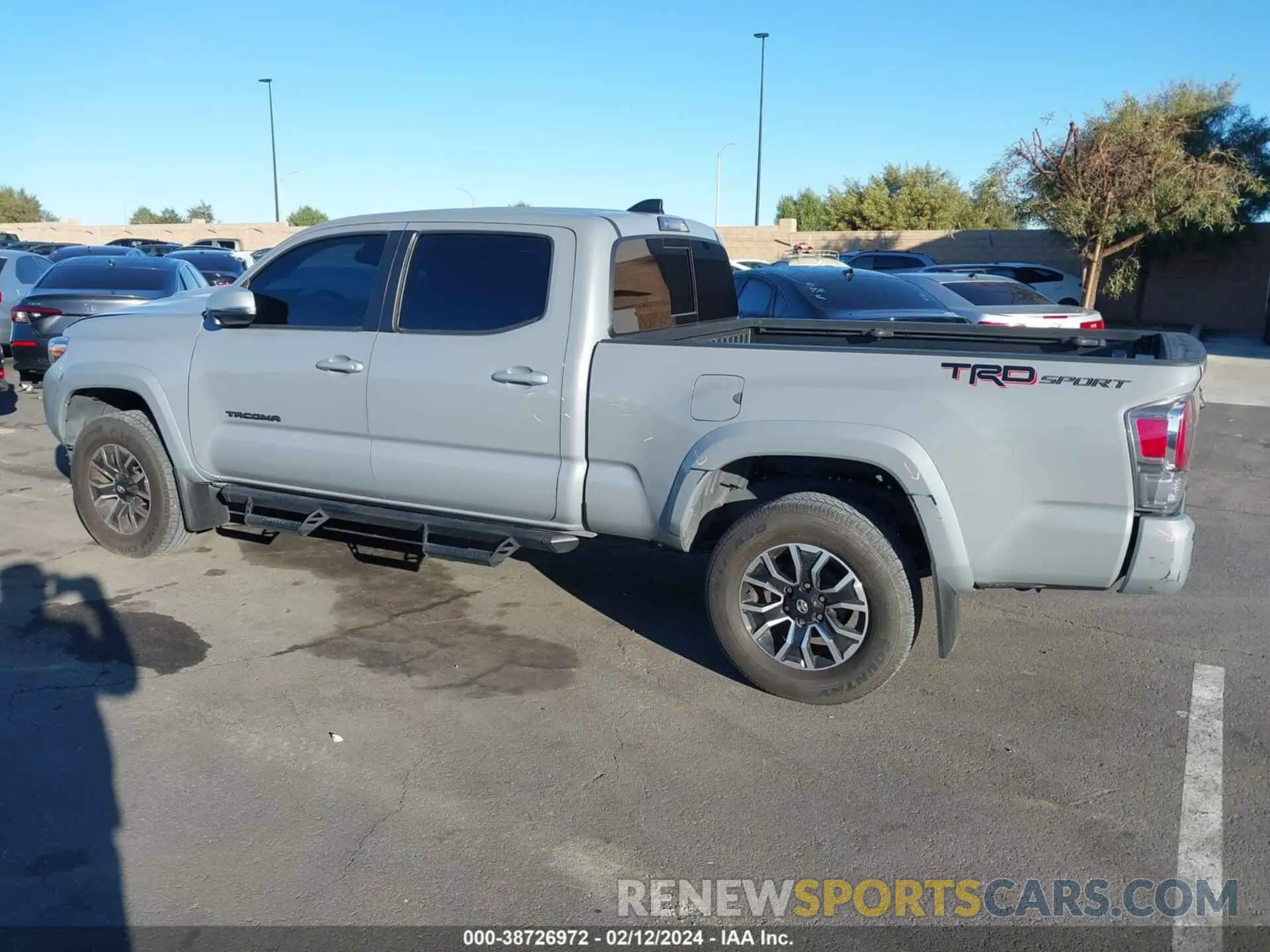 14 fotografías del automóvil dañado 3TMBZ5DN1MM031312 TOYOTA TACOMA 2021