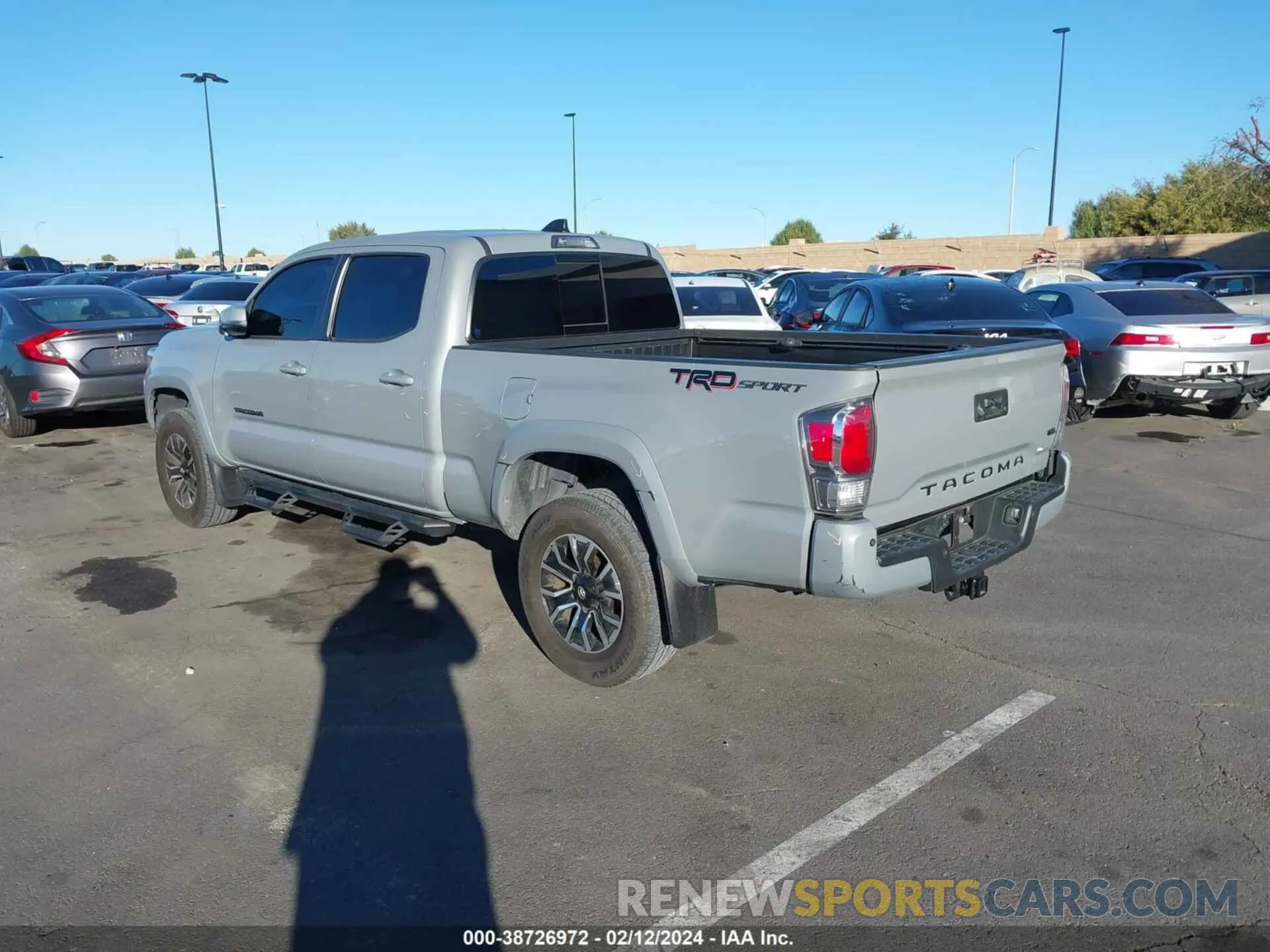 3 fotografías del automóvil dañado 3TMBZ5DN1MM031312 TOYOTA TACOMA 2021