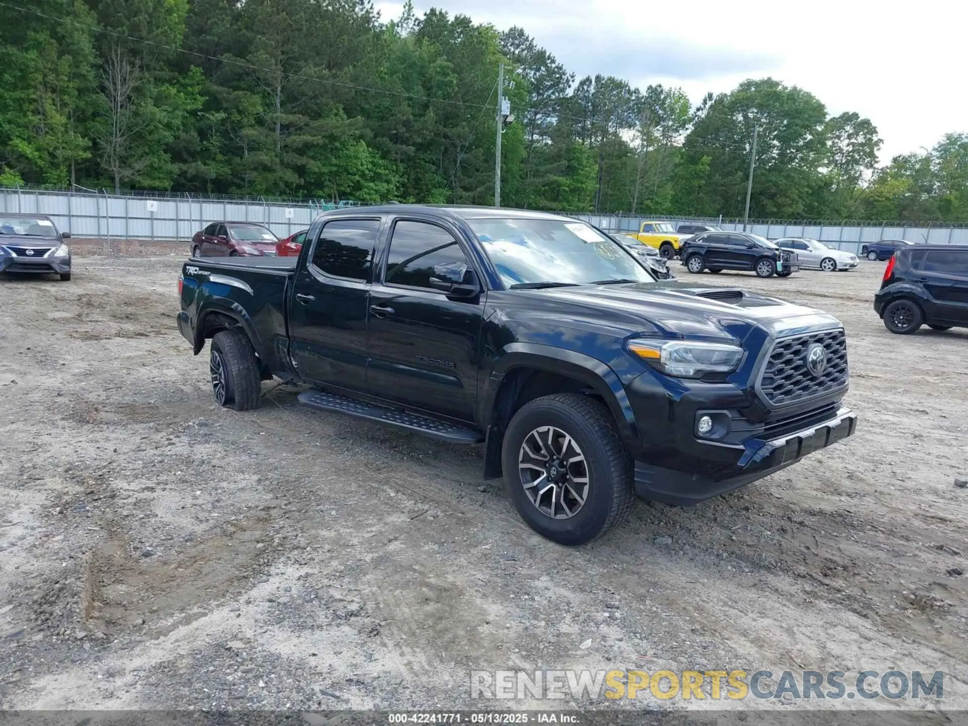 1 fotografías del automóvil dañado 3TMBZ5DN1MM031813 TOYOTA TACOMA 2021