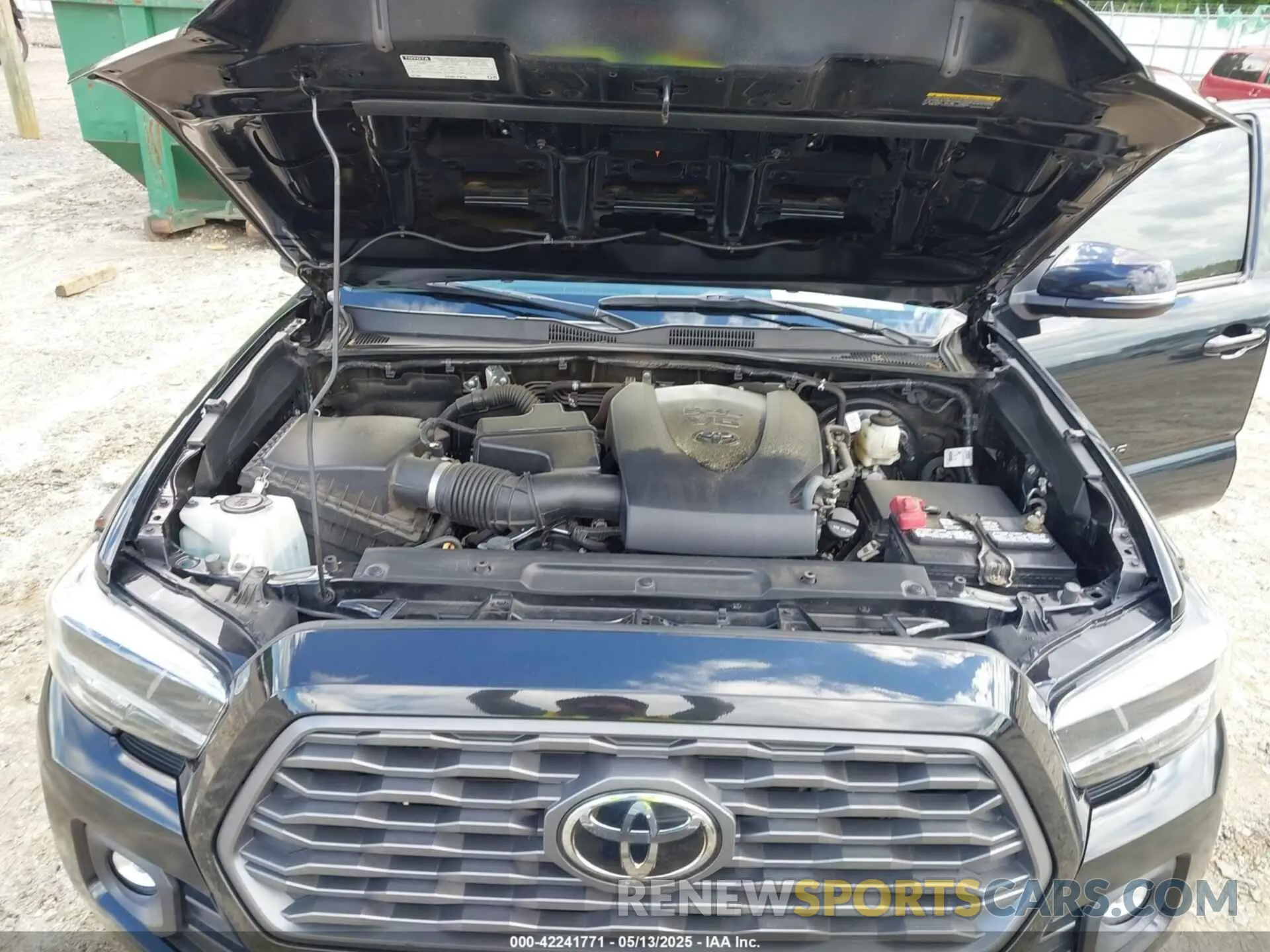 10 fotografías del automóvil dañado 3TMBZ5DN1MM031813 TOYOTA TACOMA 2021