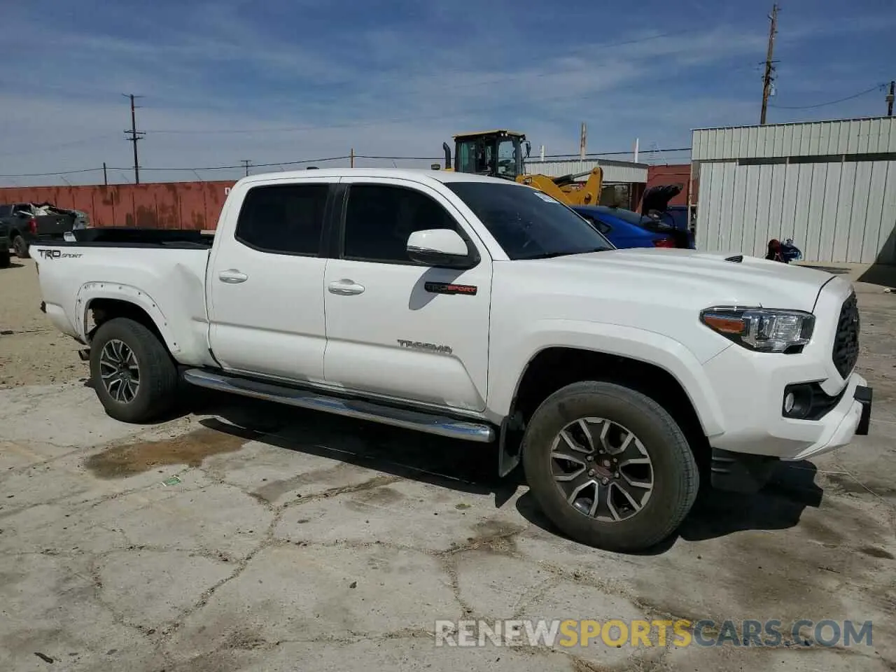 4 fotografías del automóvil dañado 3TMBZ5DN2MM028029 TOYOTA TACOMA 2021