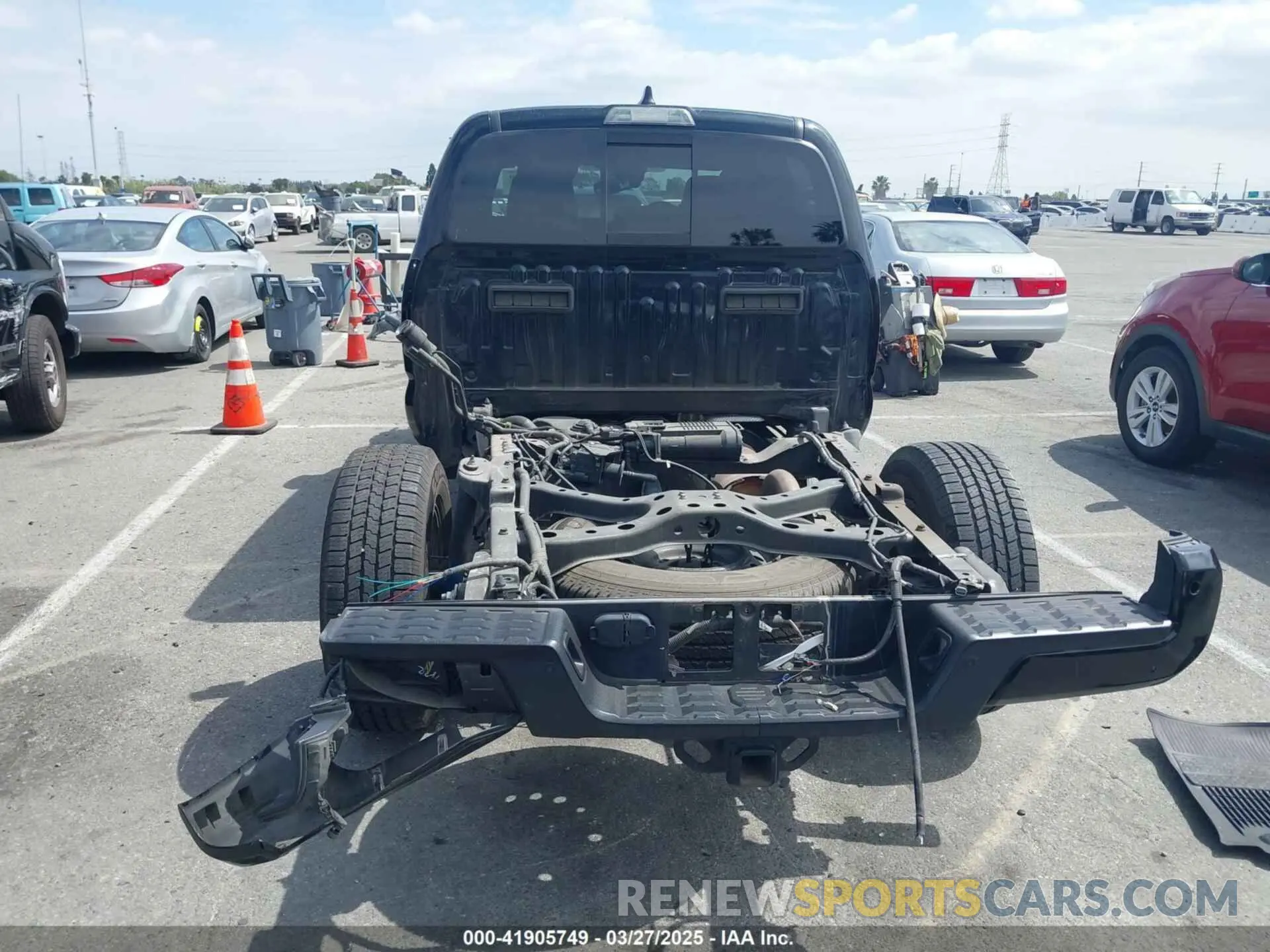 15 fotografías del automóvil dañado 3TMBZ5DN3MM031912 TOYOTA TACOMA 2021