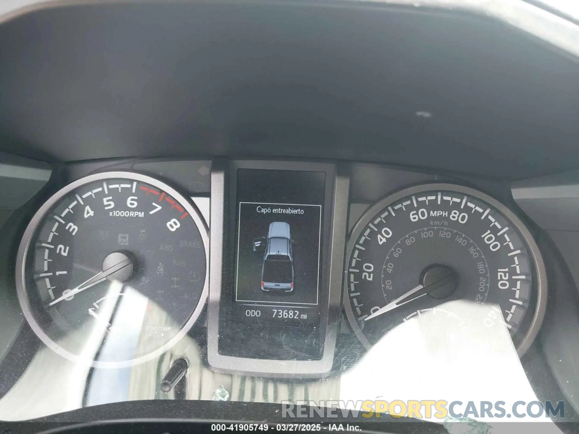 7 fotografías del automóvil dañado 3TMBZ5DN3MM031912 TOYOTA TACOMA 2021