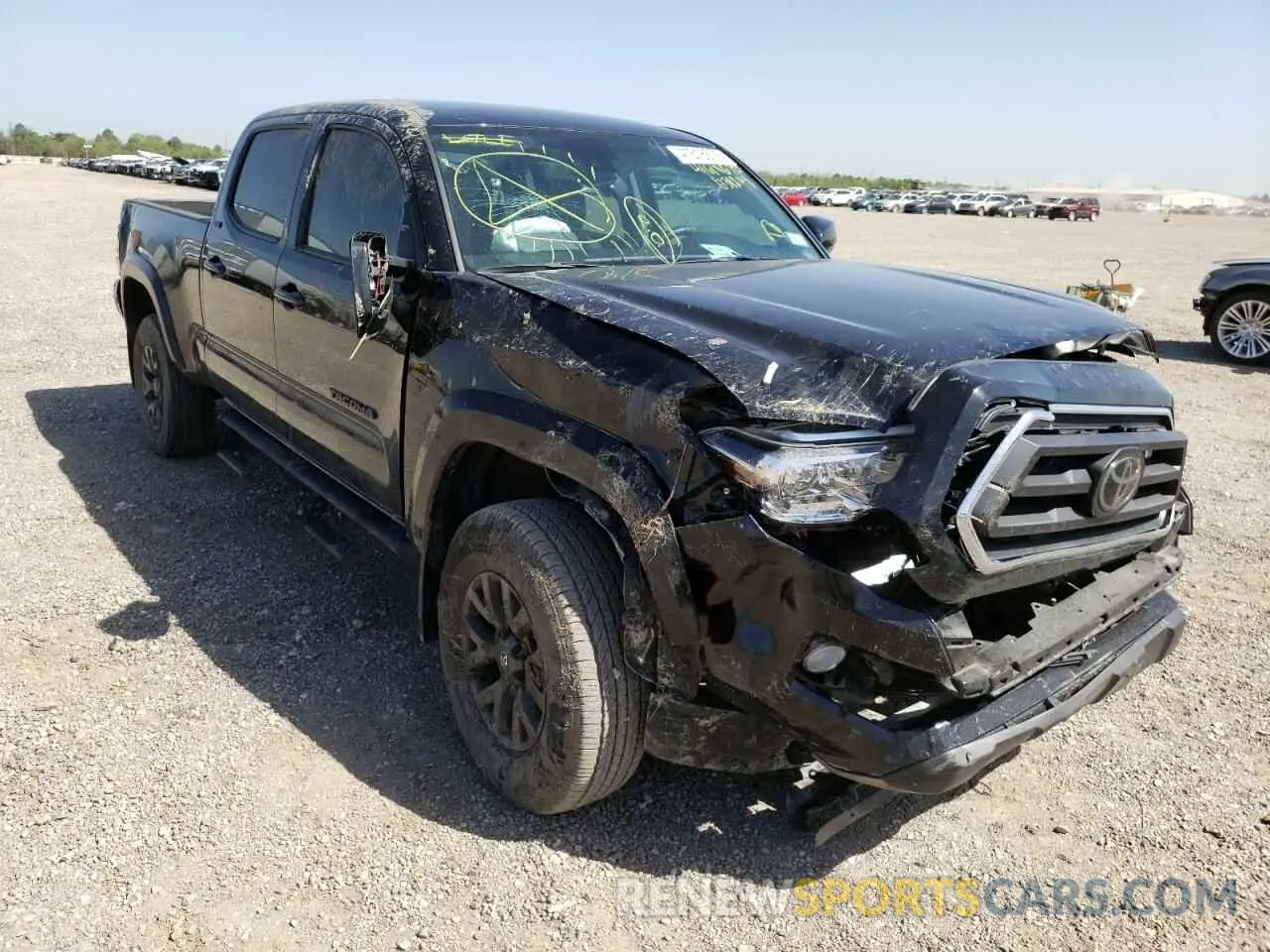 1 fotografías del automóvil dañado 3TMBZ5DN8MM031209 TOYOTA TACOMA 2021