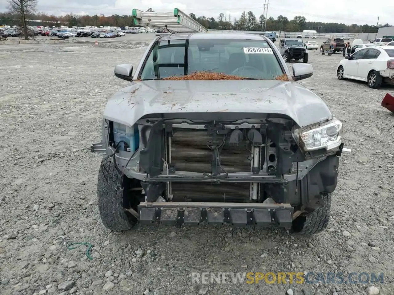 5 fotografías del automóvil dañado 3TMBZ5DN9MM030439 TOYOTA TACOMA 2021