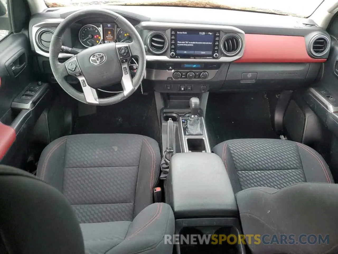 8 fotografías del automóvil dañado 3TMBZ5DN9MM030439 TOYOTA TACOMA 2021