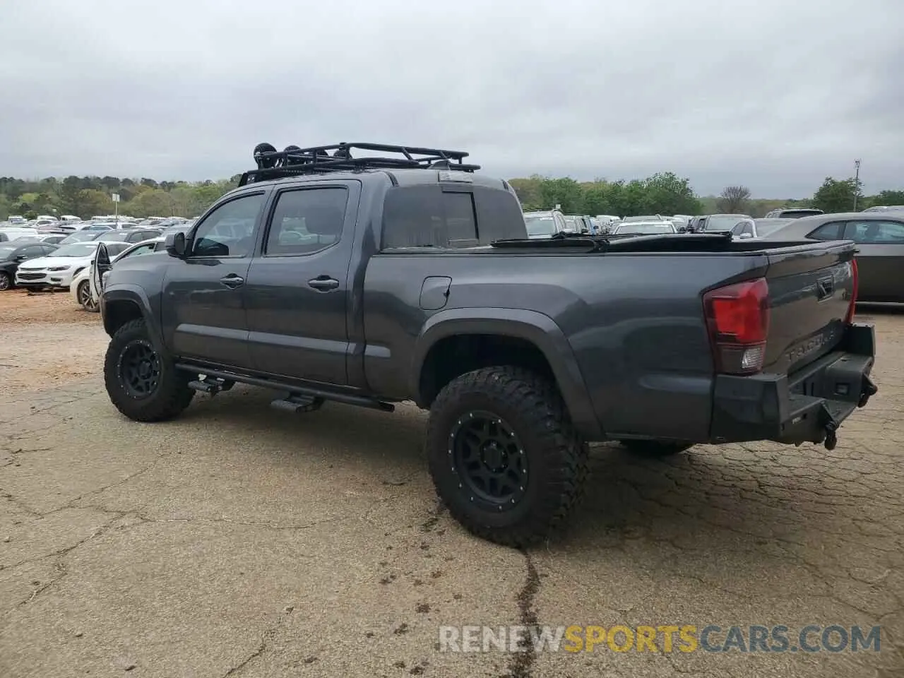 2 fotografías del automóvil dañado 3TMBZ5DN9MM031459 TOYOTA TACOMA 2021