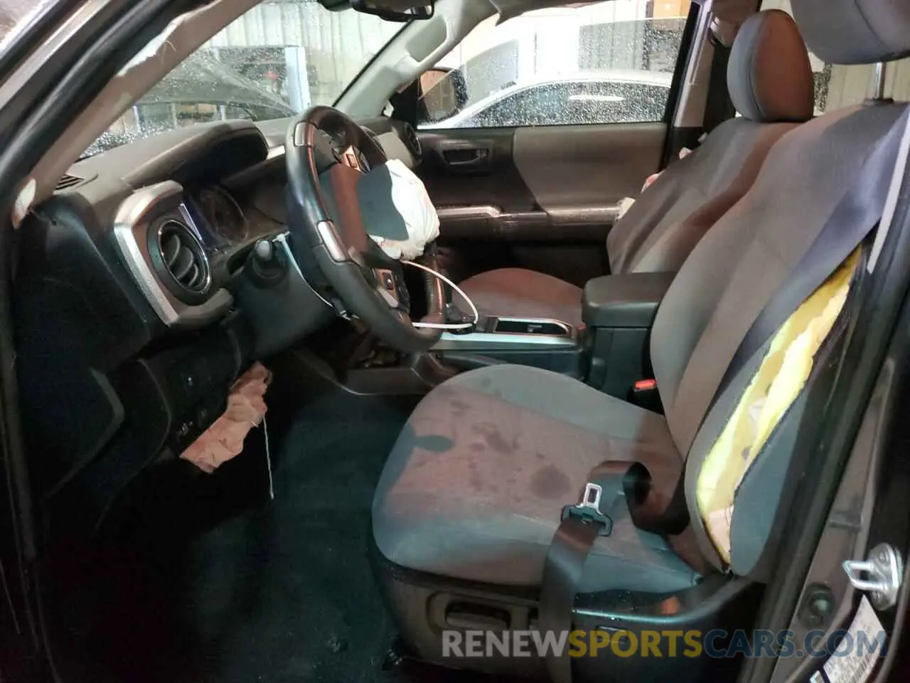 7 fotografías del automóvil dañado 3TMBZ5DN9MM031459 TOYOTA TACOMA 2021